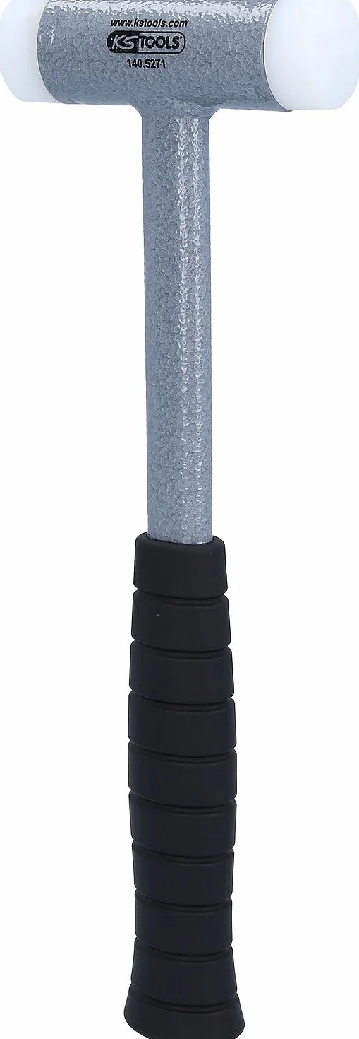 KS Tools 140.5271 - Martillo suave, sin contragolpe, peso de la cabeza 480 g (tamaño: 290 mm)