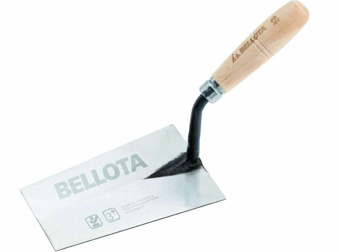 Bellota 5844-A Paleta forjada Norte, Mango de Madera de Haya, 180x115 mm, 180x115mm