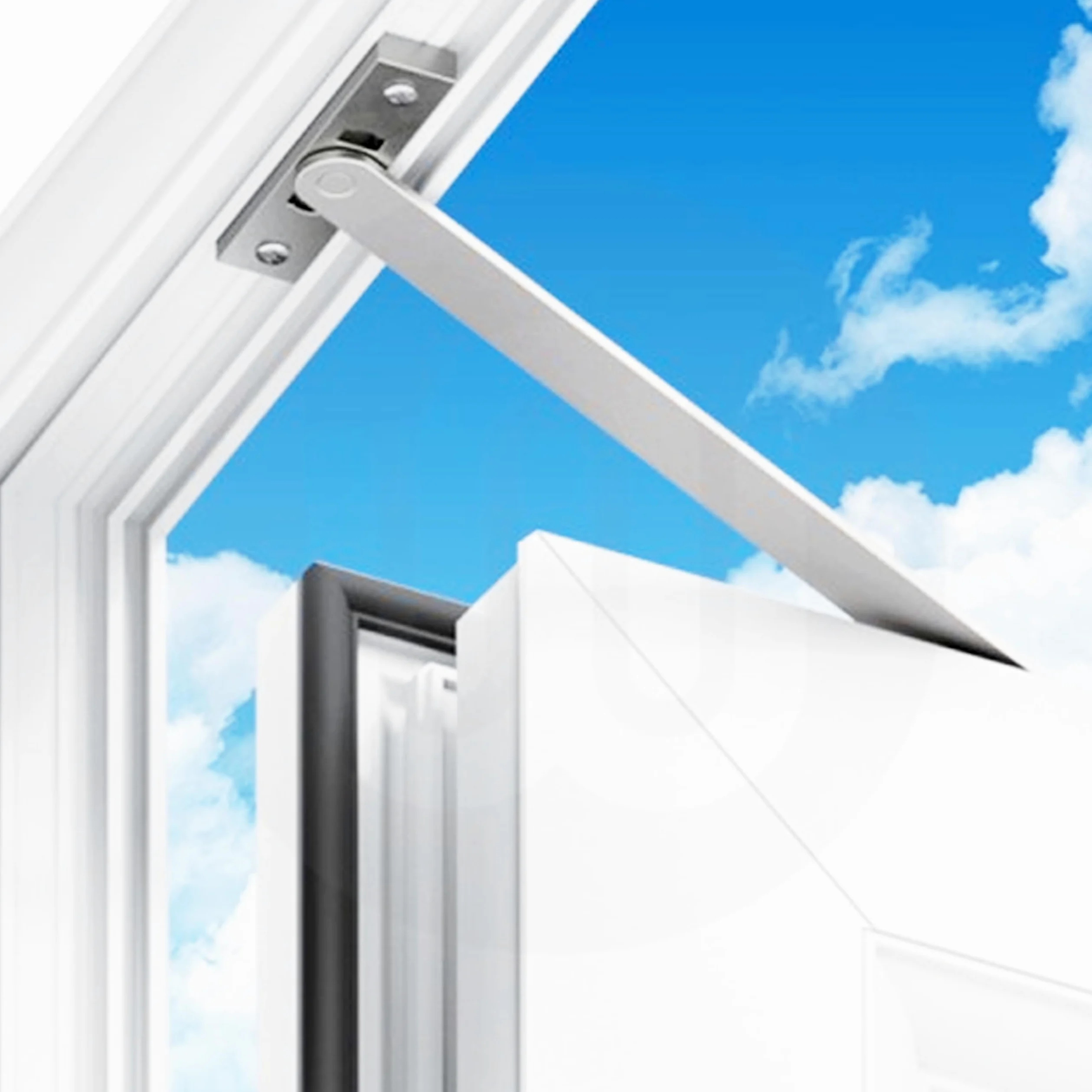 1 x 335 mm Ajustable Fricción Puerta Restrictor Stay para UPVC, Aluminio, Francés, Patio Puerta
