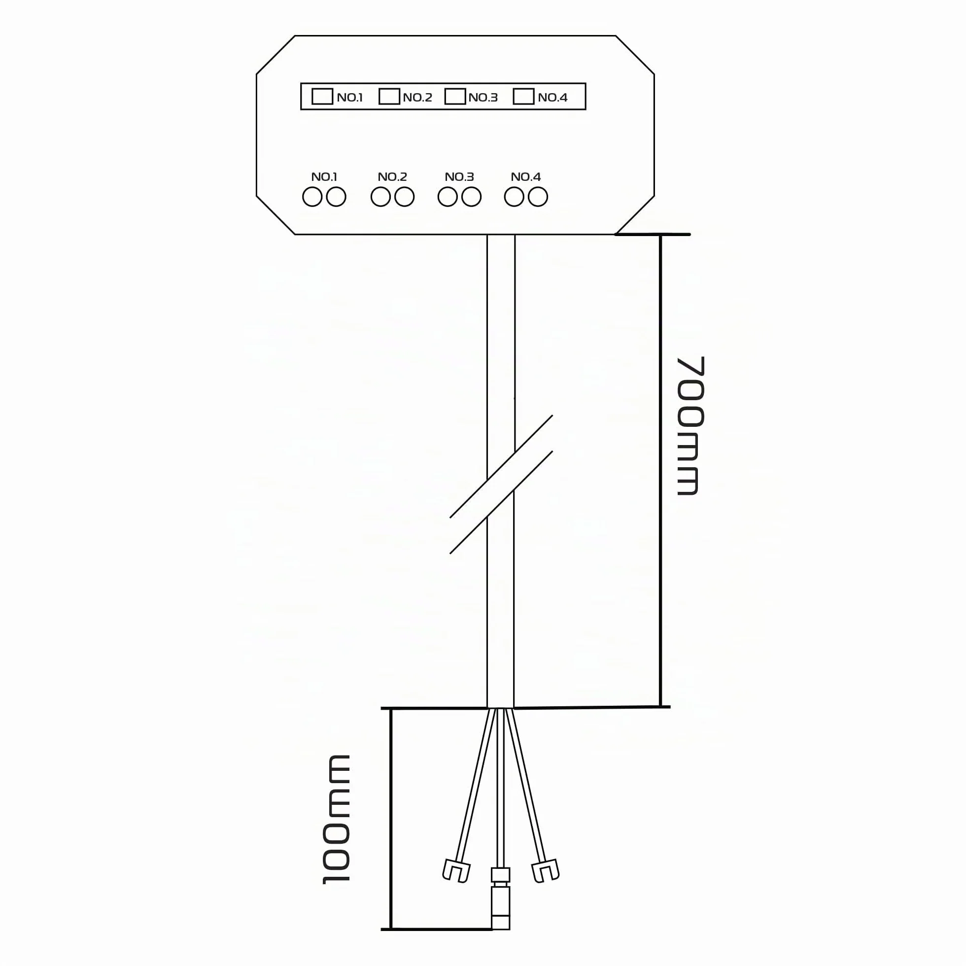 Oxford Caja de fusibles para motocicleta de 12 V con relé, cableado rápido, 4 vías, luces indicadoras y fusible de 5 A