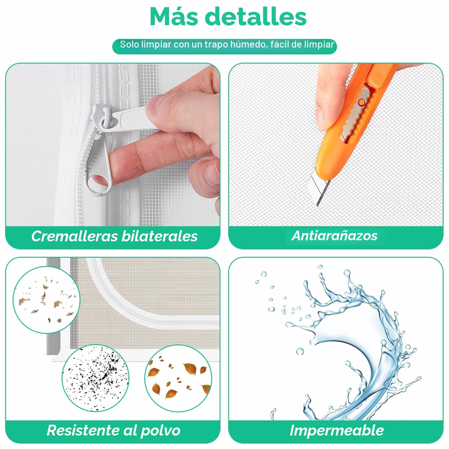 Puerta Mosquitera para Gatos, 81X208cm Puerta de Pantalla de Gato con Cremallera Bilateral, Evita Que los Perros Gatos salgan Corriendo de la casa, Dormitorio, Sala de Estar, Cocina Puerta del Patio