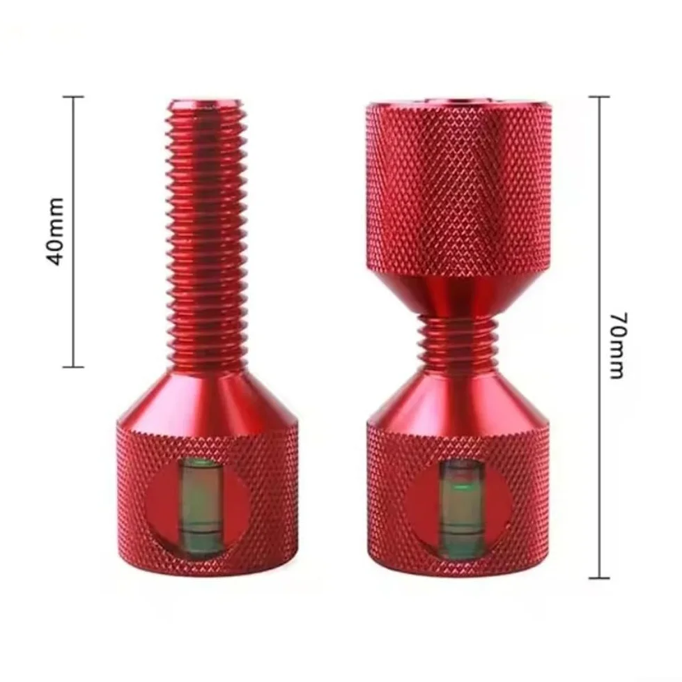 Pin de brida de 2 agujeros con nivel integrado para bridas de 1/2 a 14 pulgadas y 150 libras, herramienta de posicionamiento industrial de aluminio para instalación de tuberías y soldadura