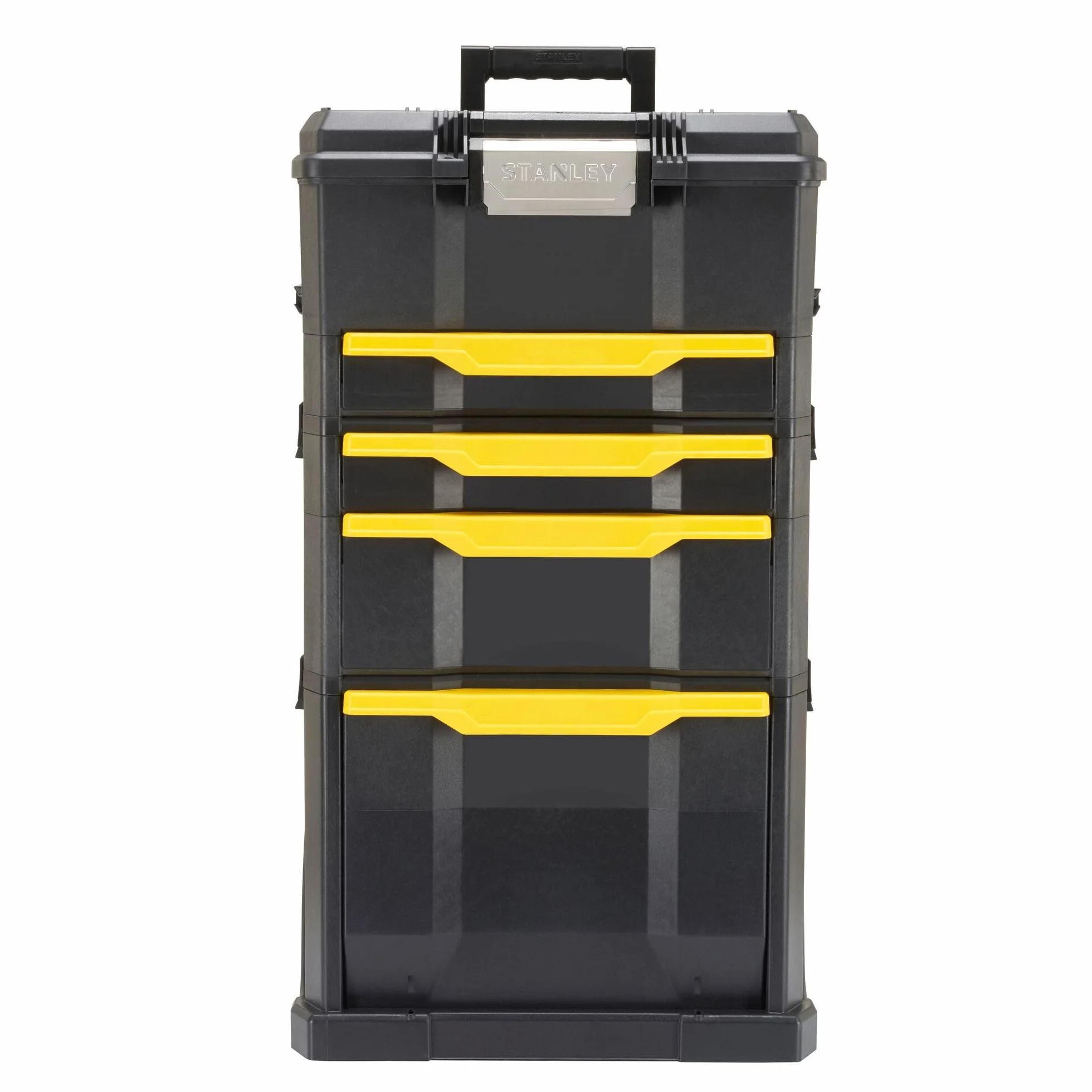 STANLEY Modular Taller Rodante 3 en 1 con Ruedas, Asa Telescópica, 35 kg