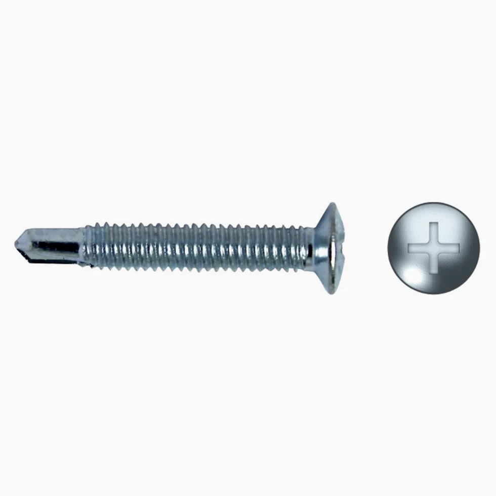 Celo 9419Hm - Tornillo Punta Broca Hm Cabeza Gota de Sebo Impronta Ph Diámetro 4X19 Cincado, 500 Unidades