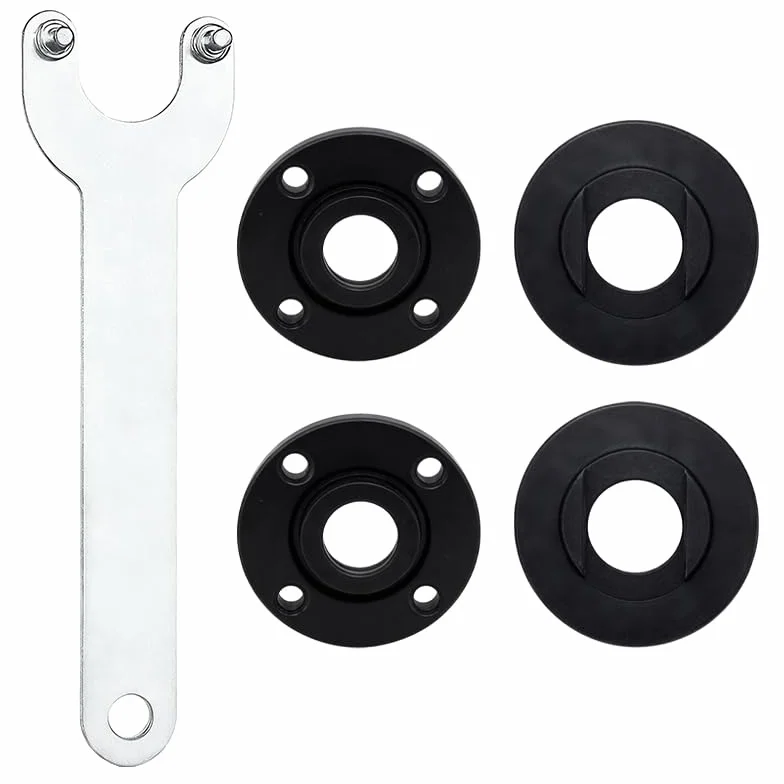 5 Piezas Llave Universal para Amoladoras, Llave Amoladora 125 MM, Angle Grinder Connector, Angle Grinder Pressure Plate, Amoladora Angular Brida, Compatible con Amoladoras Angulares Comunes