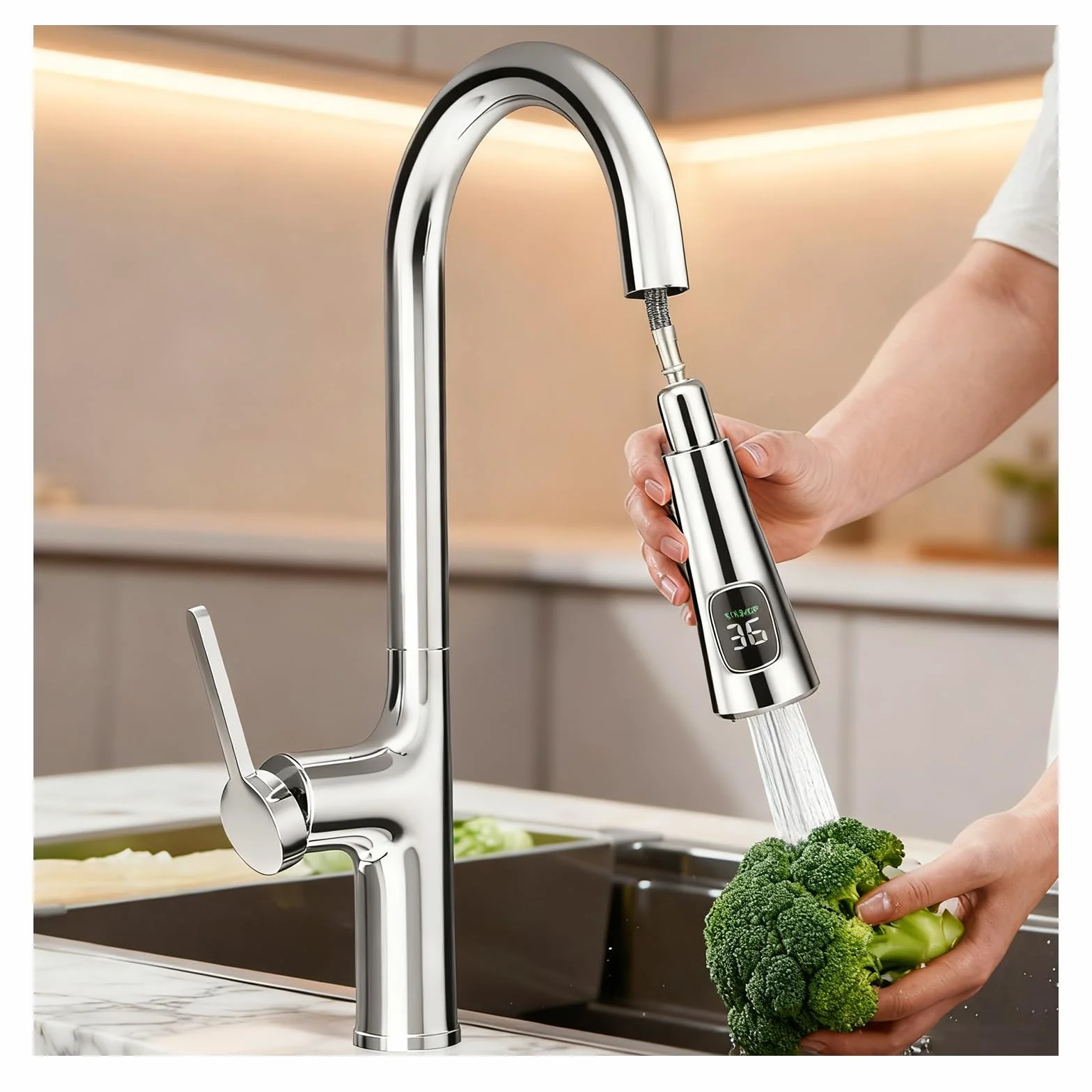 Grifo Cocina Giratorio 360° Fregadero Osmosis