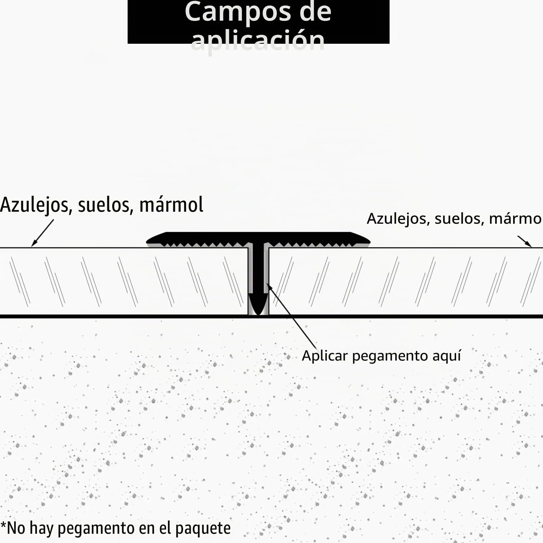 Trimold 3Pcs Moldura en T de Aluminio y Tiras de Transición para Suelo, Tira Divisora para Umbral de Puerta y Huecos de Suelo de Tarimas y Baldosas (0,9 m x 2 cm, Plateado Mate)