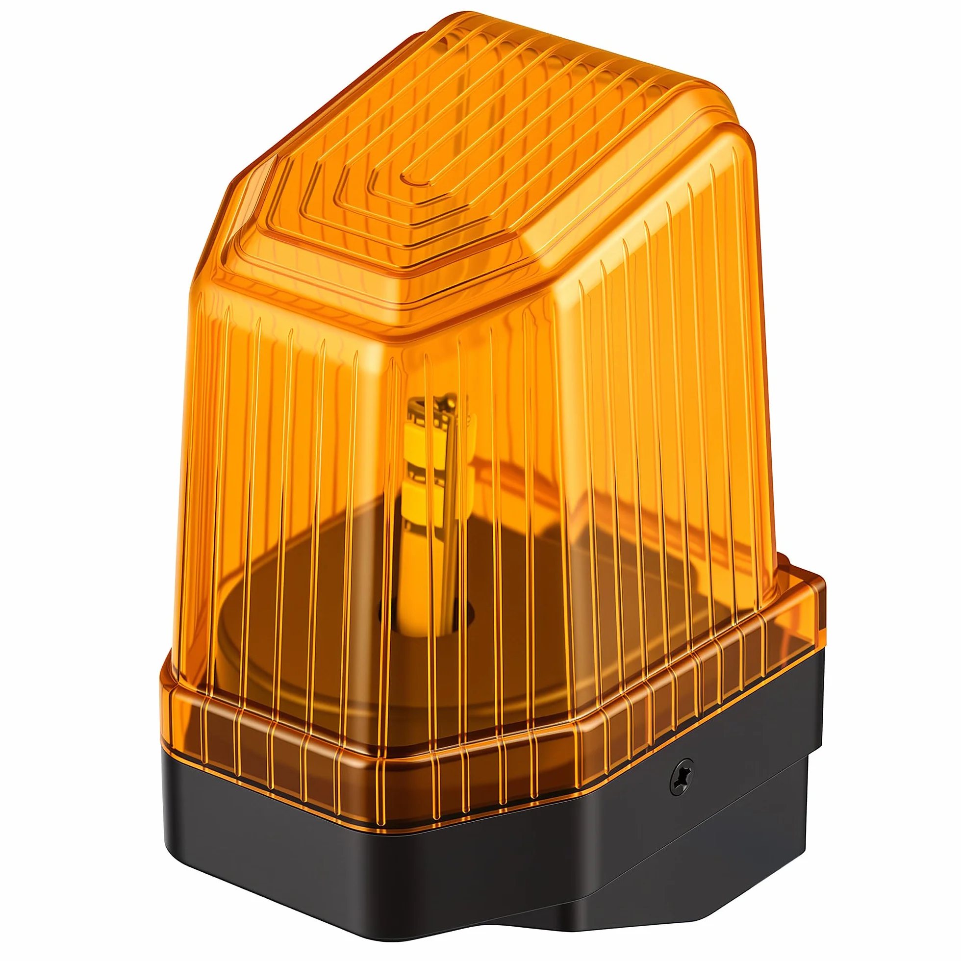 CO-Z Lámpara de Alarma Universal de Señal para Abrepuertas, Luz Estroboscópica LED de Seguridad 1 HZ, Luz de Advertencia para Motor Puerta de Corredera y Batiente