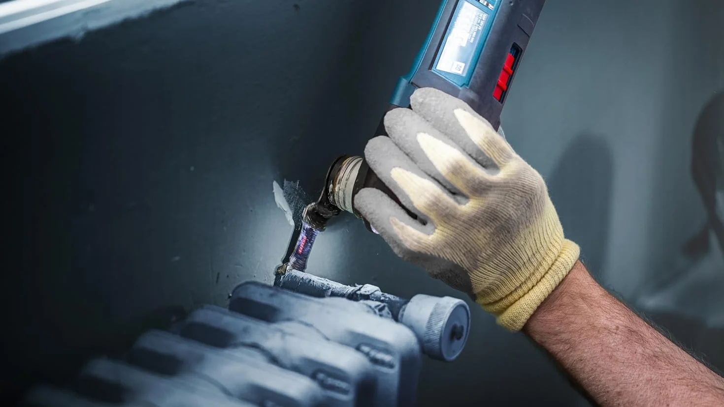 Bosch Professional 1x Hoja de multiherramienta Expert MetalMax PAIZ 45 AIT (para Acero, Acero inoxidable, Anchura 45 mm, accesorios Multiherramienta)