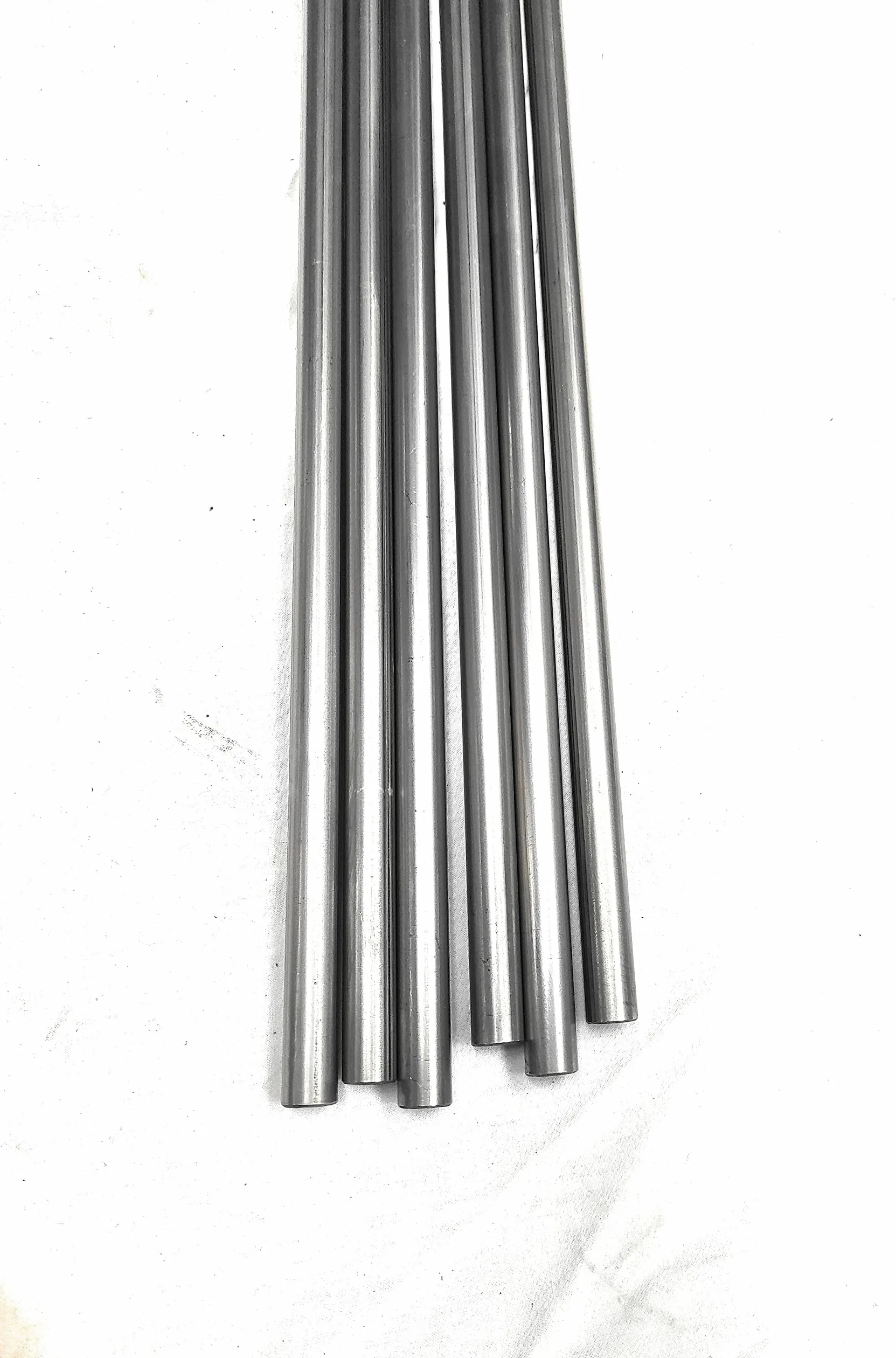 Tubo redondo de 16 mm. en 1,5 mm. de espesor. Hierro normal. Set de 6 uds de 1 metro