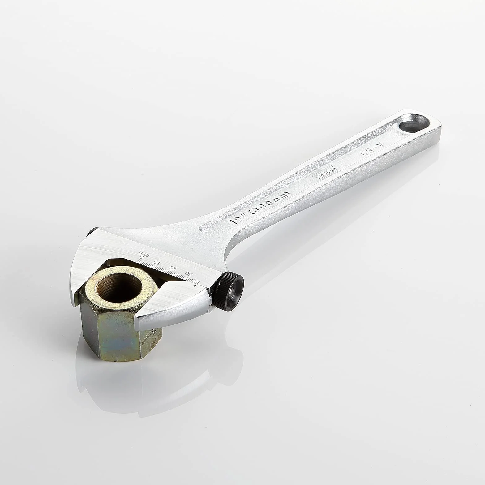 Alyco 172270 Llave Ajustable Moleta Lateral, Plateado, 150 mm