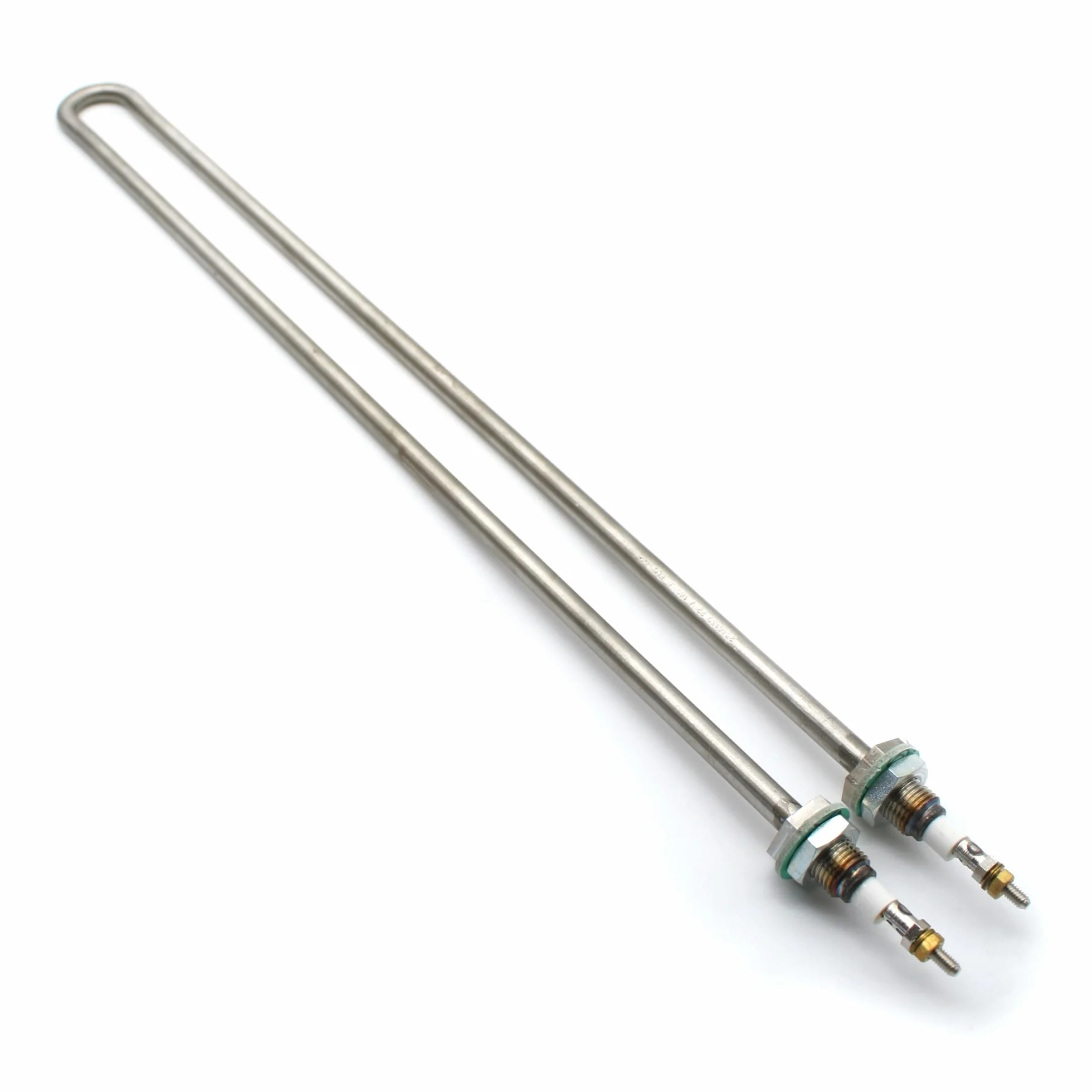 DOJA Barcelona | Resistencia de Inmersión en U | 1800W | Resistencia Para Calentar Liquido | 47cm | Resistencia Calefactora | 230V | Calentador para tanques, calderas, recipientes de almacenamiento