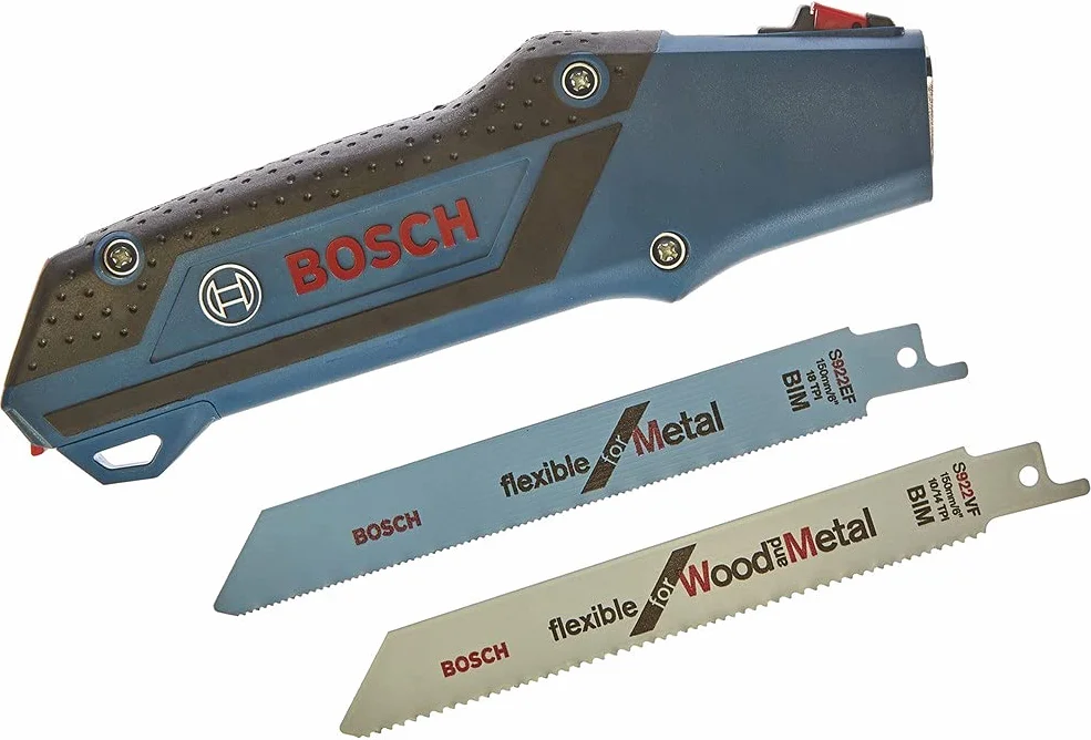 Bosch 2 608 000 495 Sierra de Bolsillo, Negro, Azul