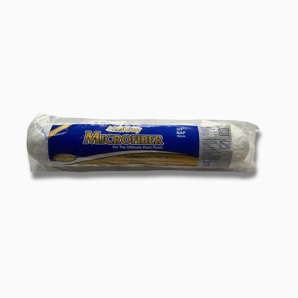 ARROWORTHY - Funda enrollable de microfibra de 3/4 de 14 pulgadas, con tapas en los extremos (solo para uso con marco Barracuda)