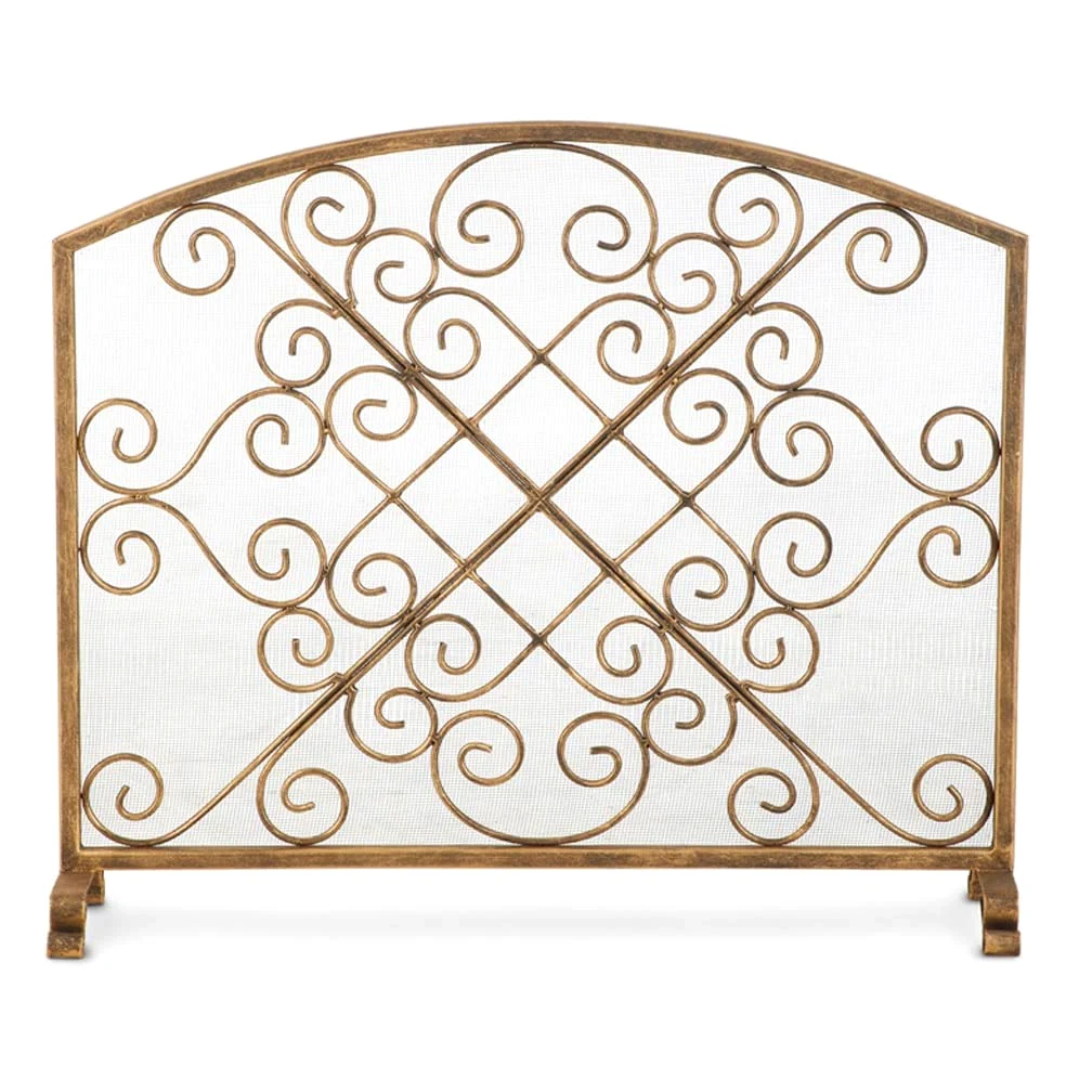 Salvachispas Chimenea Screen Screen Creative Hierro Chimenea Screen Pantalla Guardrail Chimenea Puerta Pantalla Pantalla Chimenea Funda Tallition Franja de Horno