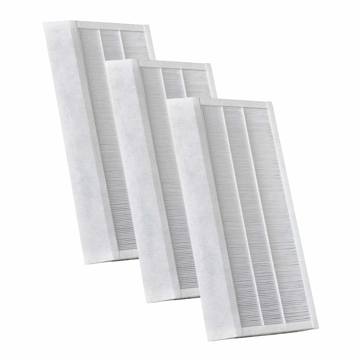KWL 1669552 - Filtro de aire para Wolf CWL-2 325/400, 3 filtros de polen, F7, 3 filtros compactos de cartón MP de 245 x 500 x 22 mm, F7 (ángulo oblicuo)