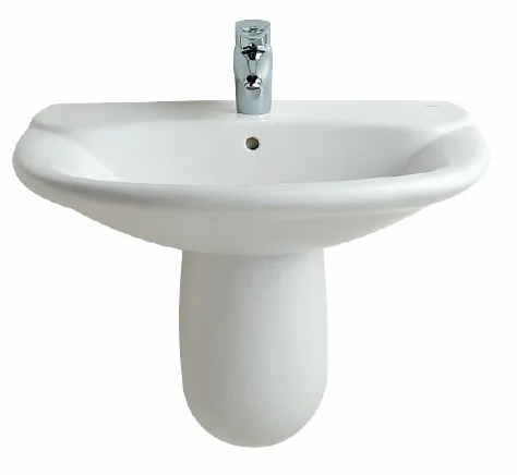 Roca 337460000 - Semipedestal Giralda Blanco - Serie Porcelana Sanitaria - Serie Giralda