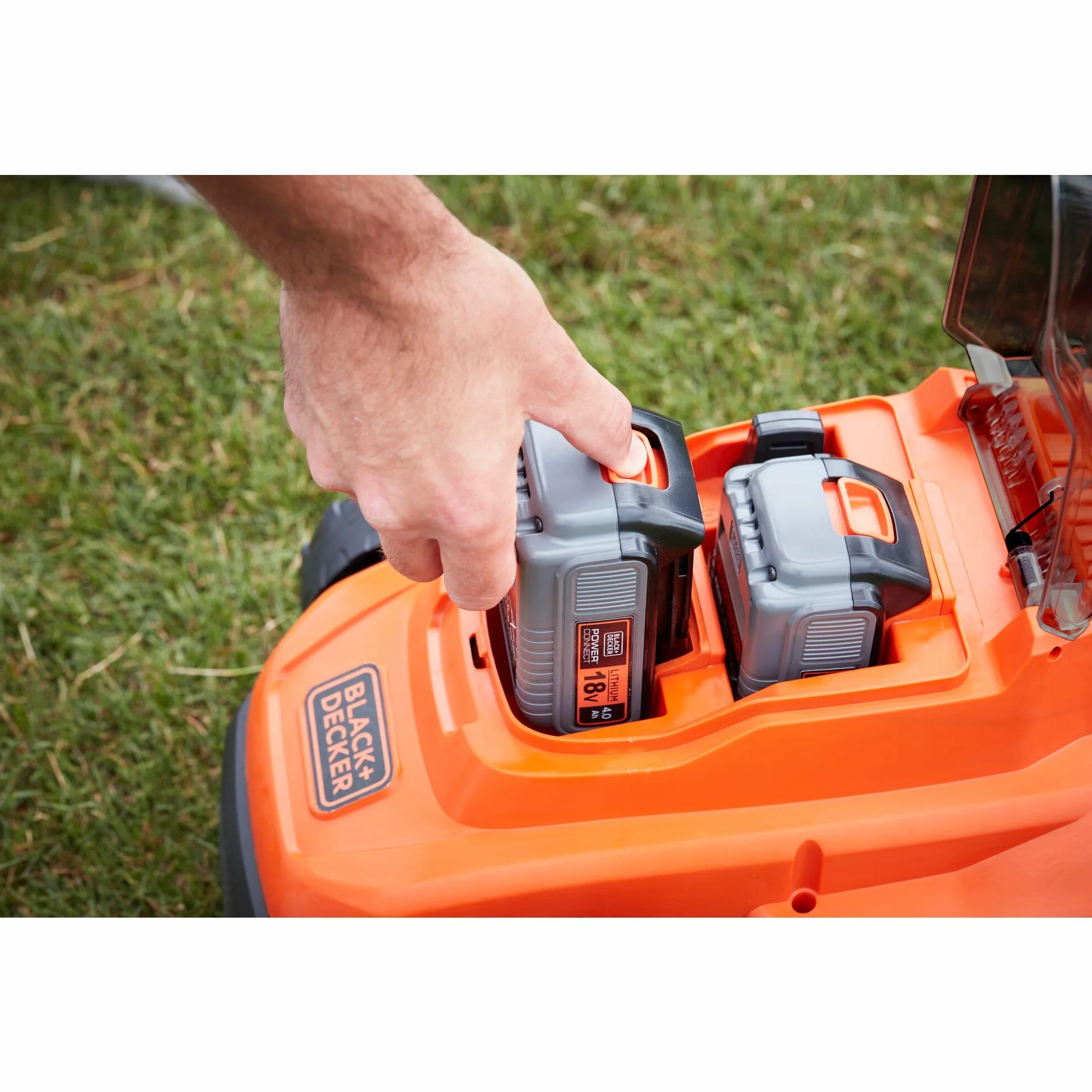 BLACK+DECKER BL4018-XJ Batería de Carril 18V Litio 4.0Ah Compatible con Herramientas 18V