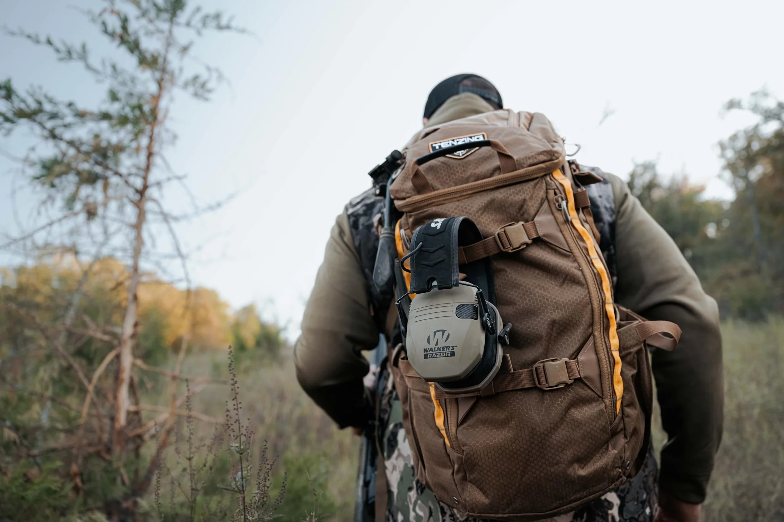 Walker's Delgado Razor Slim Passive Earmuff Flat Dark Earth Unisex