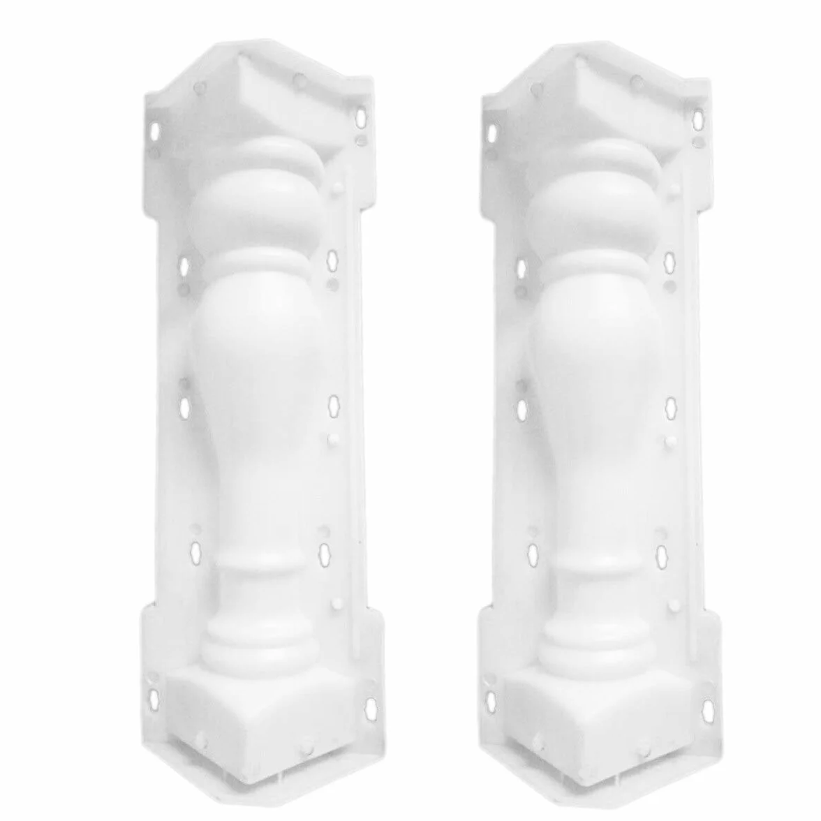60X14Cm Columna Molde BalcóN JardíN Piscina Valla Cemento Barandilla Yeso Molde de HormigóN Columna Molde Barandilla Edificio