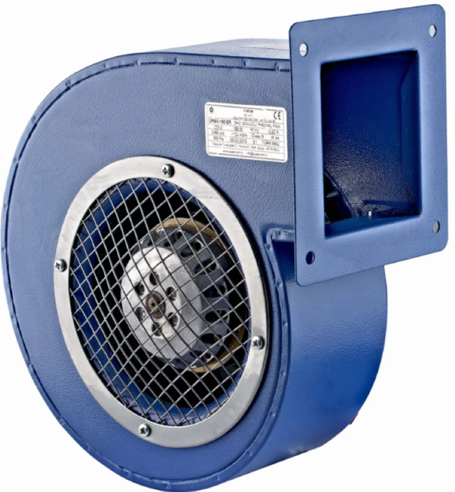 UZMAN Ventilador Radial Industrial - Soplador de Presión y Caldera de Forja - Ventiladores de Aluminio o Chapa de Acero - 230 V - 450 m³/h hasta 1150 m³/h (RV120 450 m³/h)