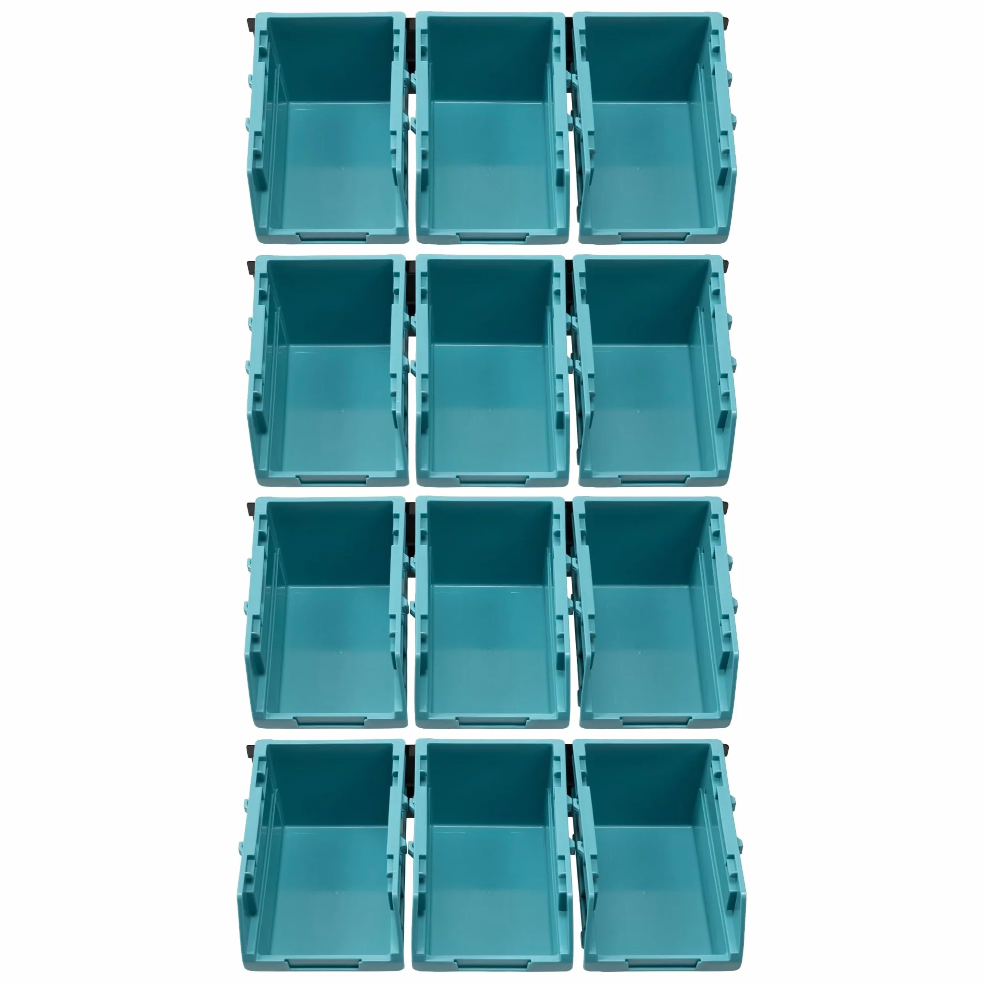 Navaris Organizador de Herramientas de Pared - Set 12 Gavetas de Plástico para Taller