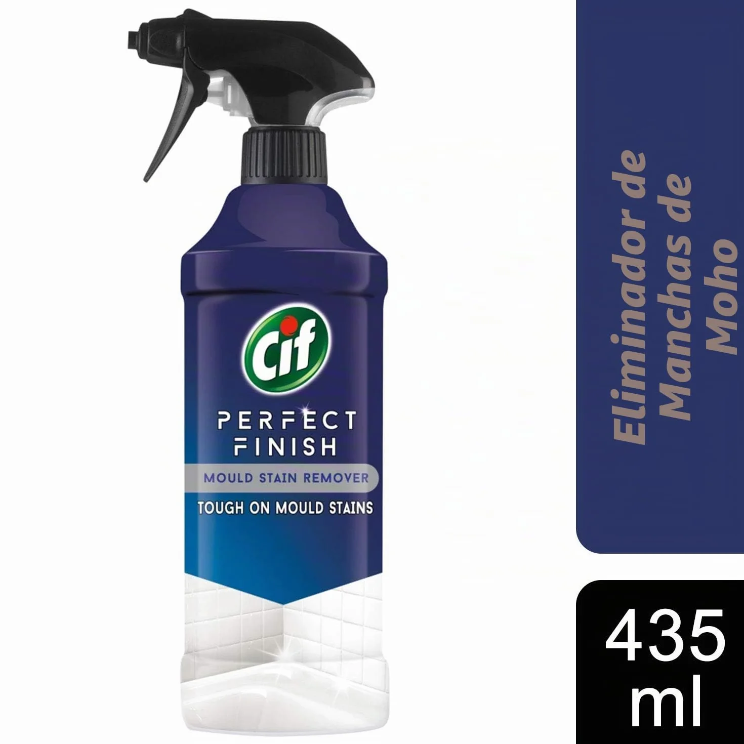 Cif Perfect Finish - Kit De Limpieza En Aerosol - 4 Botellas De Spray De 435 Ml (1 Limpiador De Horno Y Parrilla, 1 Removedor De Cal, 1 Limpiador De Acero Inoxidable Y 1 Spray Removedor De Molde)