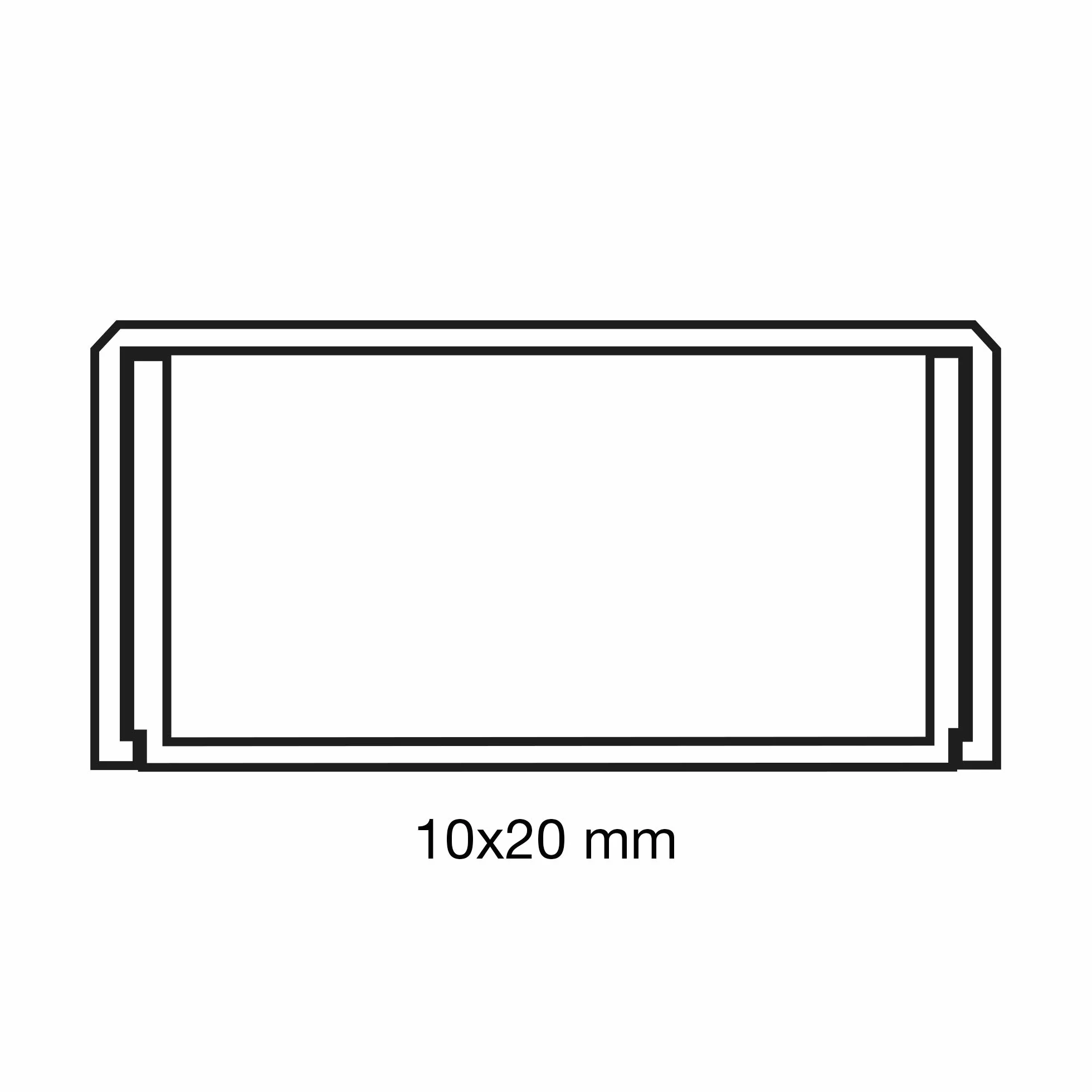 FAMATEL Minicanal Efecto Madera 10 x 20 mm 2 m