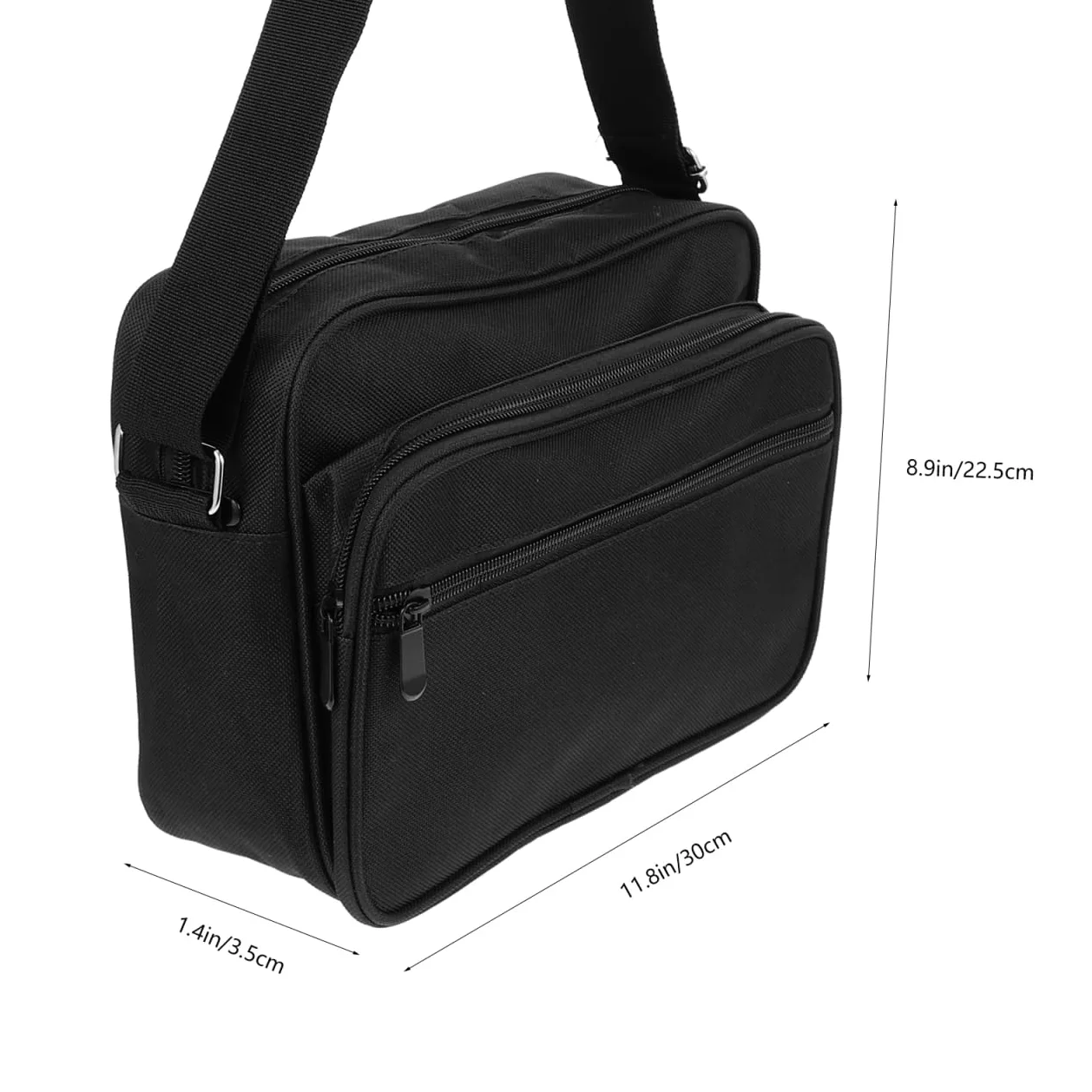 Bolsa de Herramientas de Lona con Correa Ajustable, Bolso Portaherramientas para Trabajo, Bolsa Herramientas Electricista Profesional, 30x22cm
