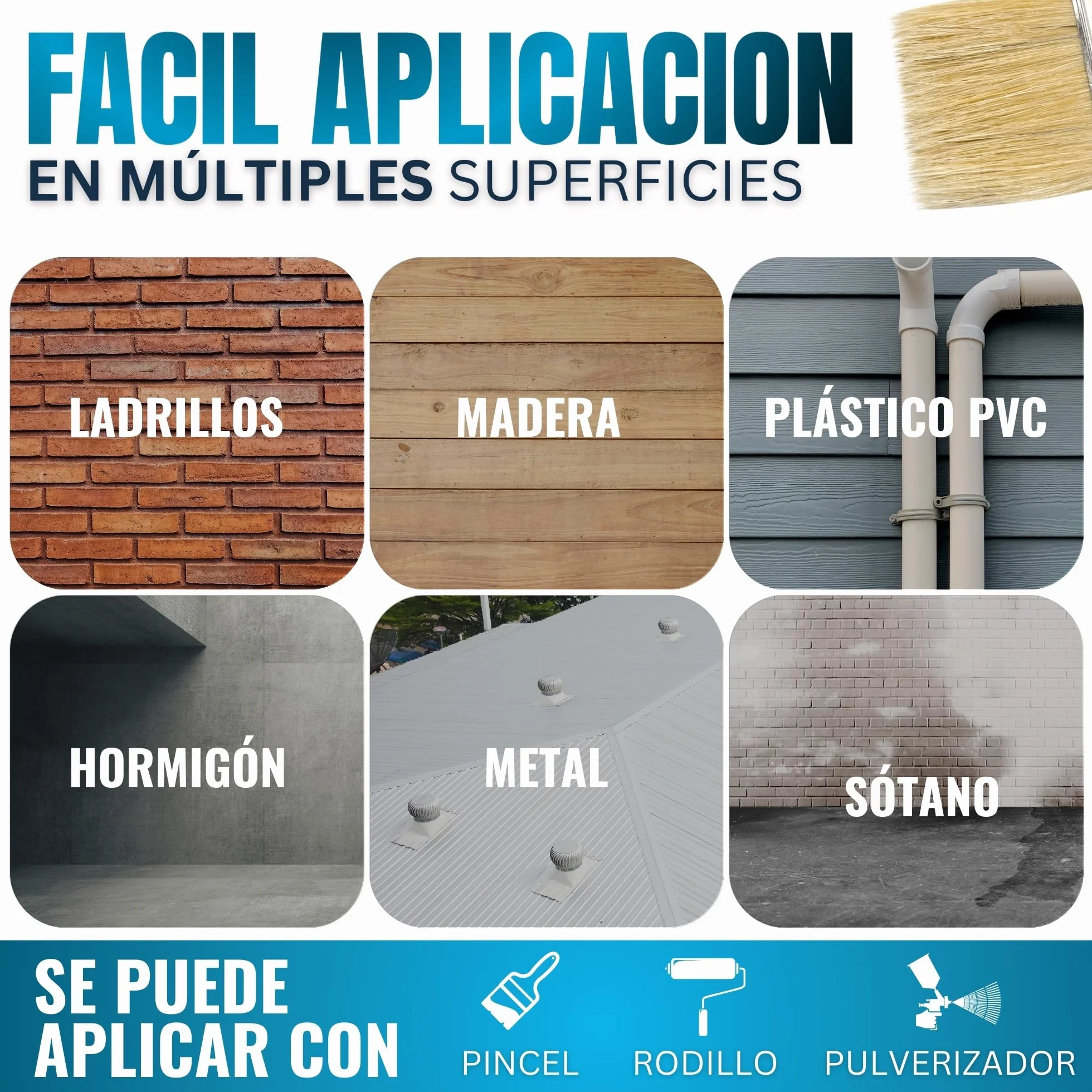 [2kg + Brocha]Impermeabilizante Transparente con Poliuretano, Sellador Impermeable Transparente de Alto Impacto, Revestimiento Impermeable Definitivo Ideales para Techos, Terrazas Interior y Exterior