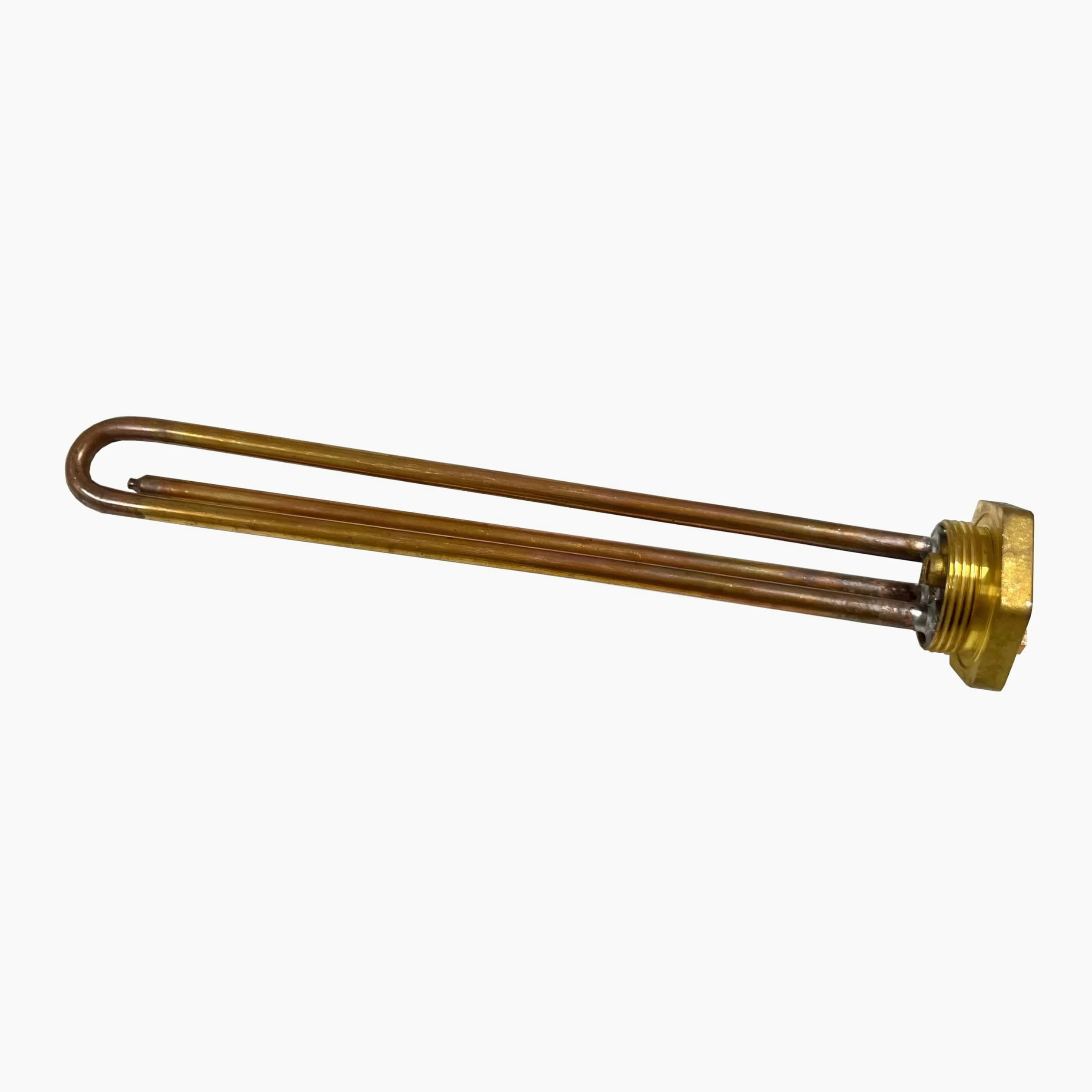 Resistencia Termo Electrico Vaina Cobre Rosca 1 1/4 2000w 220v Standard | Resistencia para calentador electrico | Para acumulador y caldera de agua eléctrica | Resistencia para termo electrico