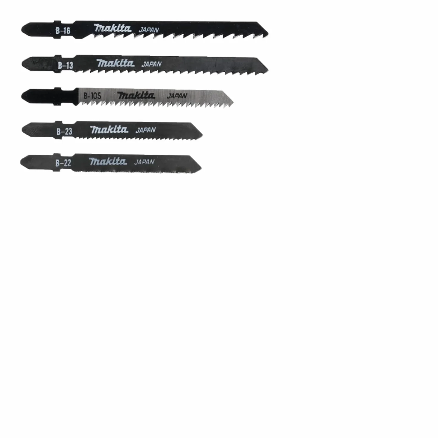 Makita Juego de hojas de sierra de calar A-86898 B10S B13 B16 B22 B23