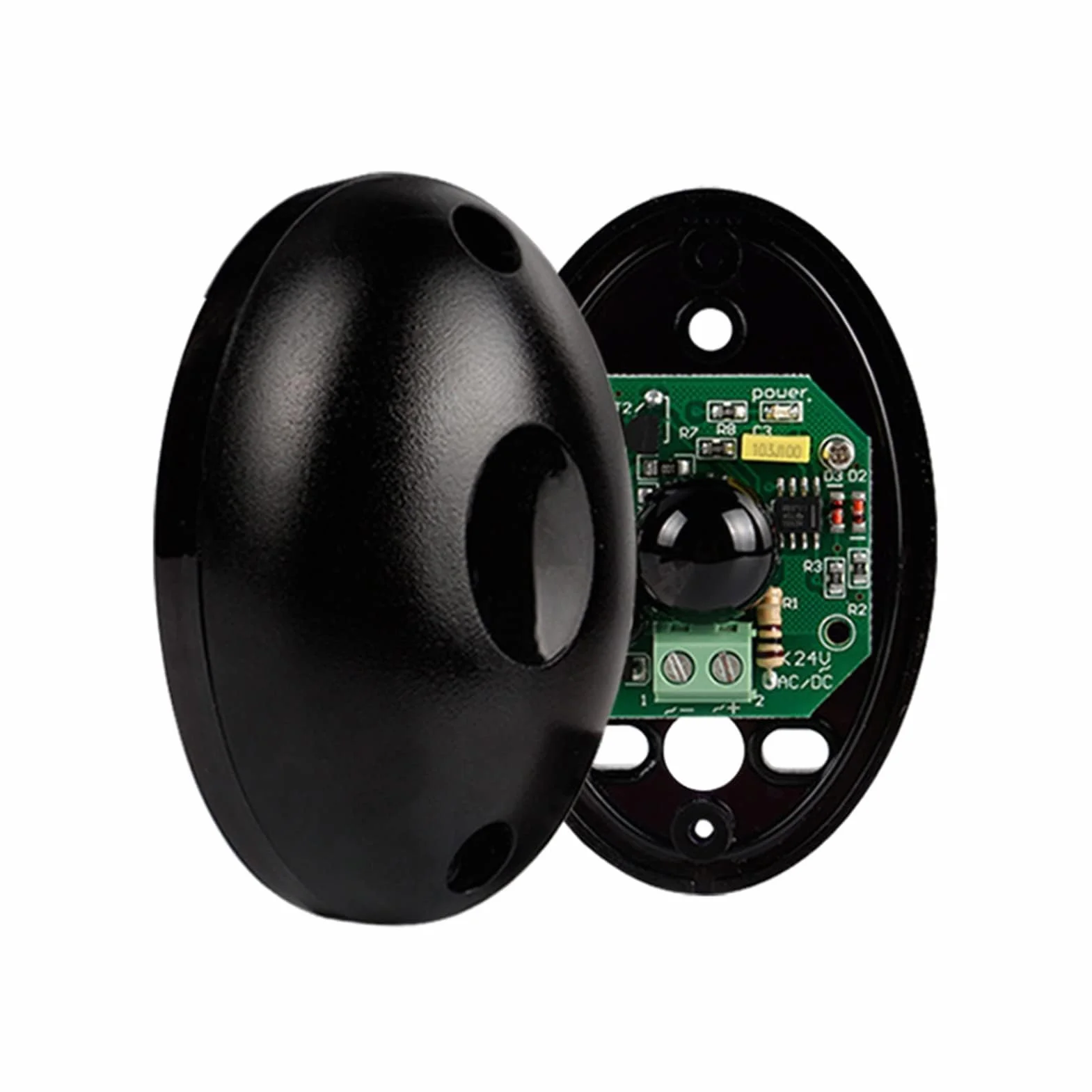 Sensor infrarrojo de Barrera Ligera, Sensor de células fotográficas infrarrojas DC 12/24 V sensores de Seguridad universales para Puertas y Puertas de Garaje automáticas