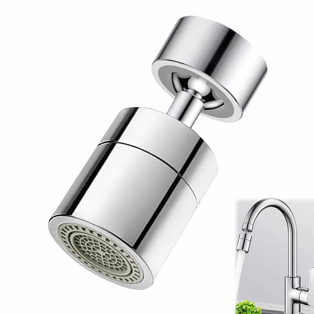 1 Pieza Extensión Universal De Grifo Giratorio 360° – Ducha Extensible Antisalpicaduras, Ahorro De Agua, Accesorio De Cocina Y Cuarto De Baño, M22, M24