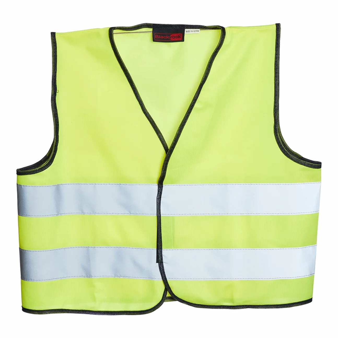 Chaleco Infantil de Alta Visibilidad para niños de 4 a 12 años, Color Amarillo