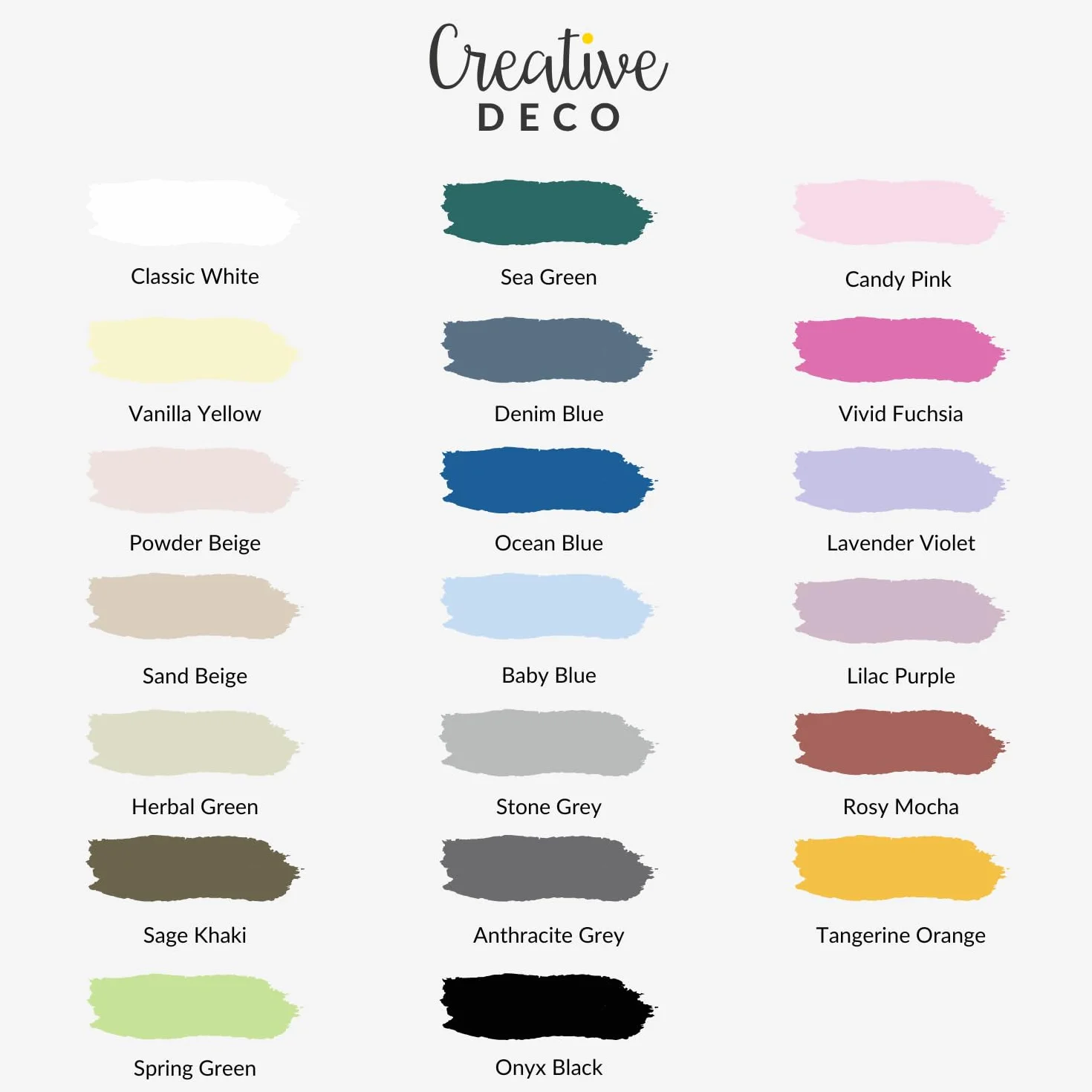 Creative DECO 1L Beige Arena Pintura a la Tiza para Muebles sin Lijar Chalk Paint | Pintura Madera Mate y Lavable | Renovación, Decoración, Manualidades | Posible Efecto de Barrido y Gradiente