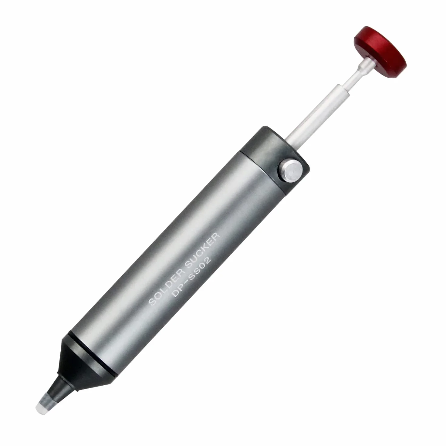 Bomba desoldadora con Boquilla de Silicona Resistente a Altas Temperaturas, Carcasa de Aluminio, Mayor Potencia de Succión, Accesorio Esencial para Soldadores
