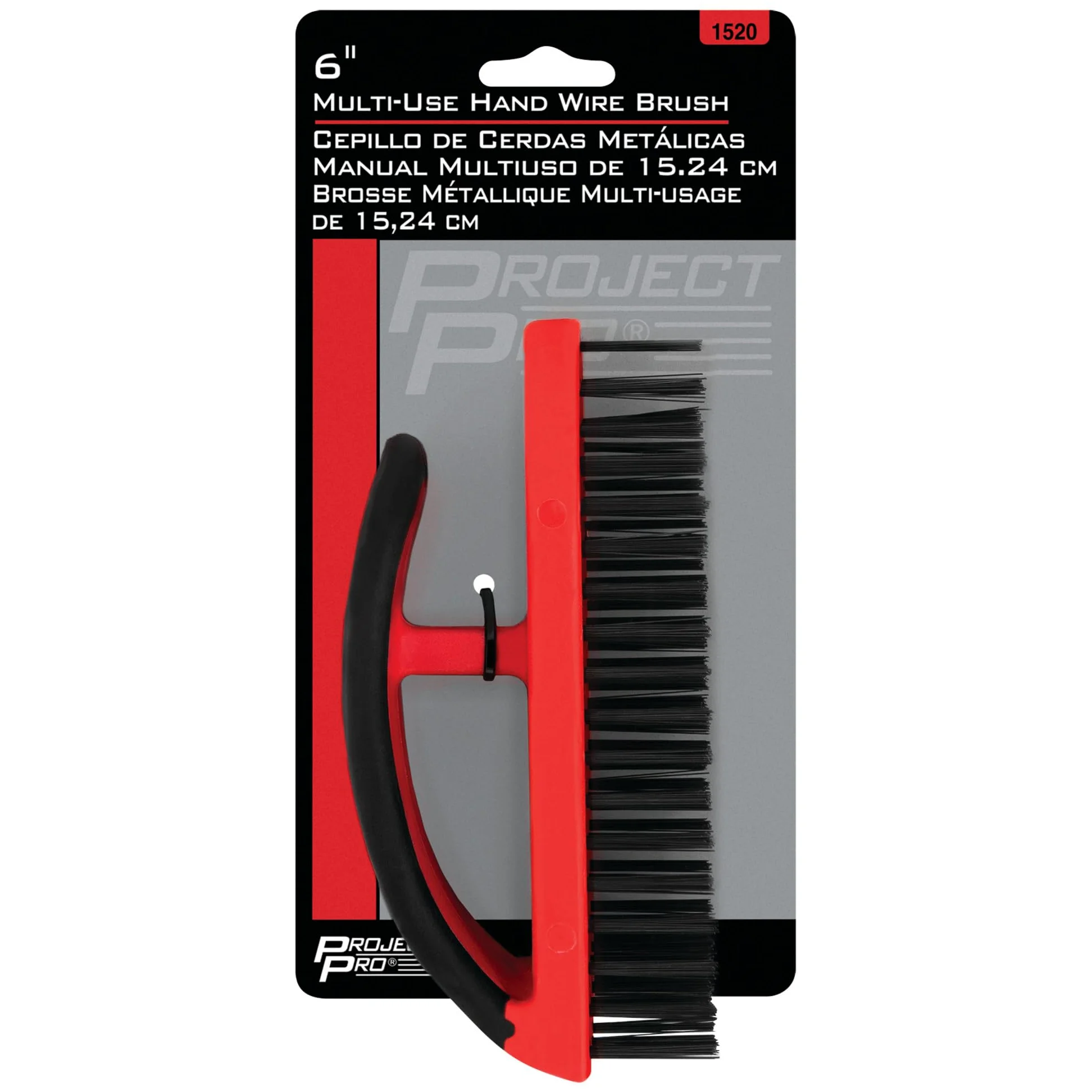 Performance Tool Herramienta 1520, cepillo multiusos de alambre de mano de 6 pulgadas