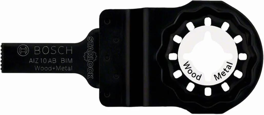 Bosch Professional Starlock AIZ 10 AB Hoja de sierra de inmersión 10 x 20 mm para madera y metal