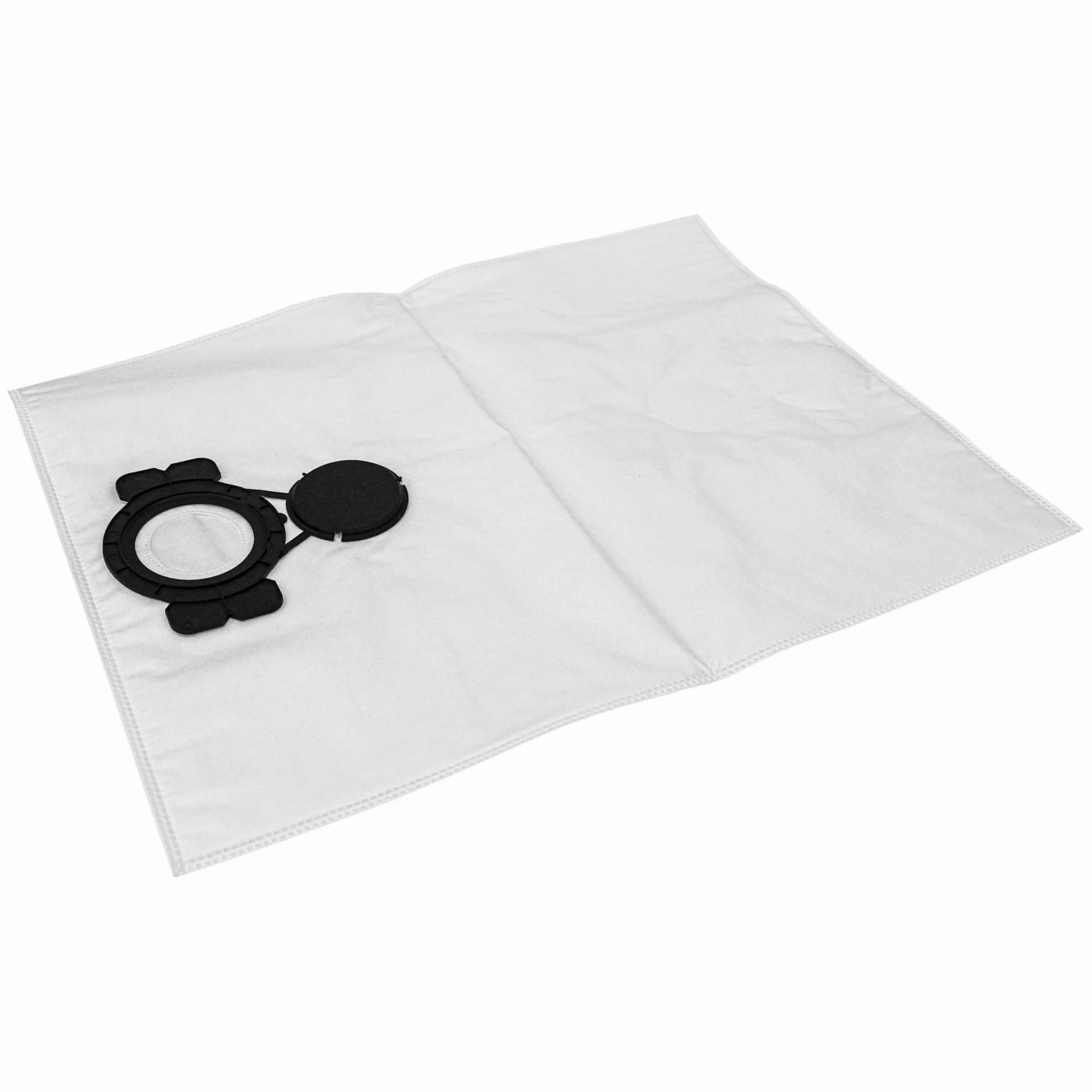 vhbw 10x bolsa compatible con Milwaukee AS 250 ECP, AS 2-250 ELCP aspiradora - vellón, capacidad de 25 L, 54 cm x 41 cm blanco