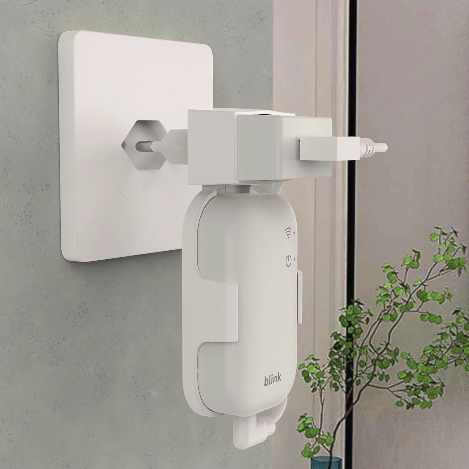 HOLACA Soporte de enchufe compatible con Blink Sync Module Core (módulo de sincronización de link no incluido)