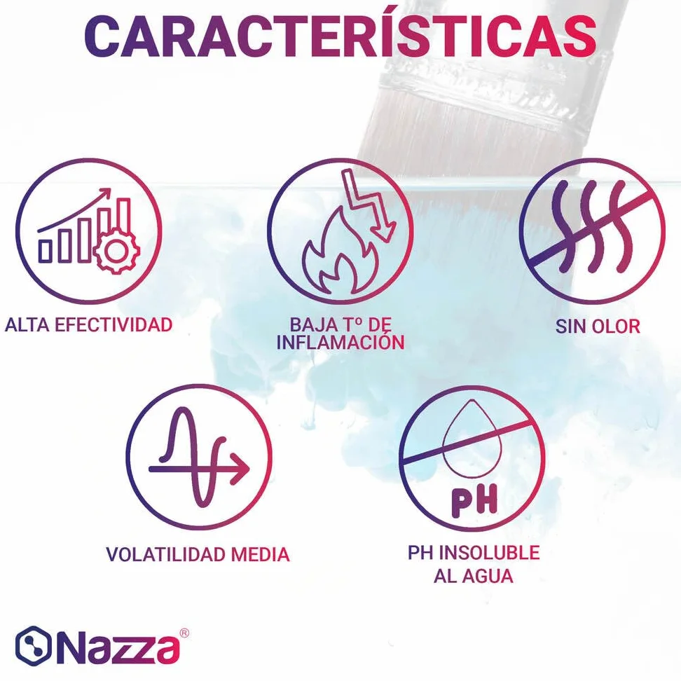 Aguarrás de uso Profesional Nazza - Aguarrás para pinturas sintéticas o Diluyente orgánico sin disolventes recuperados - Envase de plástico de 5 litros