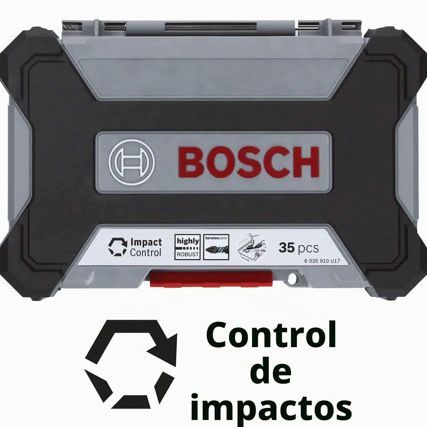 Bosch Professional 35x Set Pick and Click para taladrar y atornillar (Impact Control, Accesorios para Taladro Atornillador) - Amazon Edition