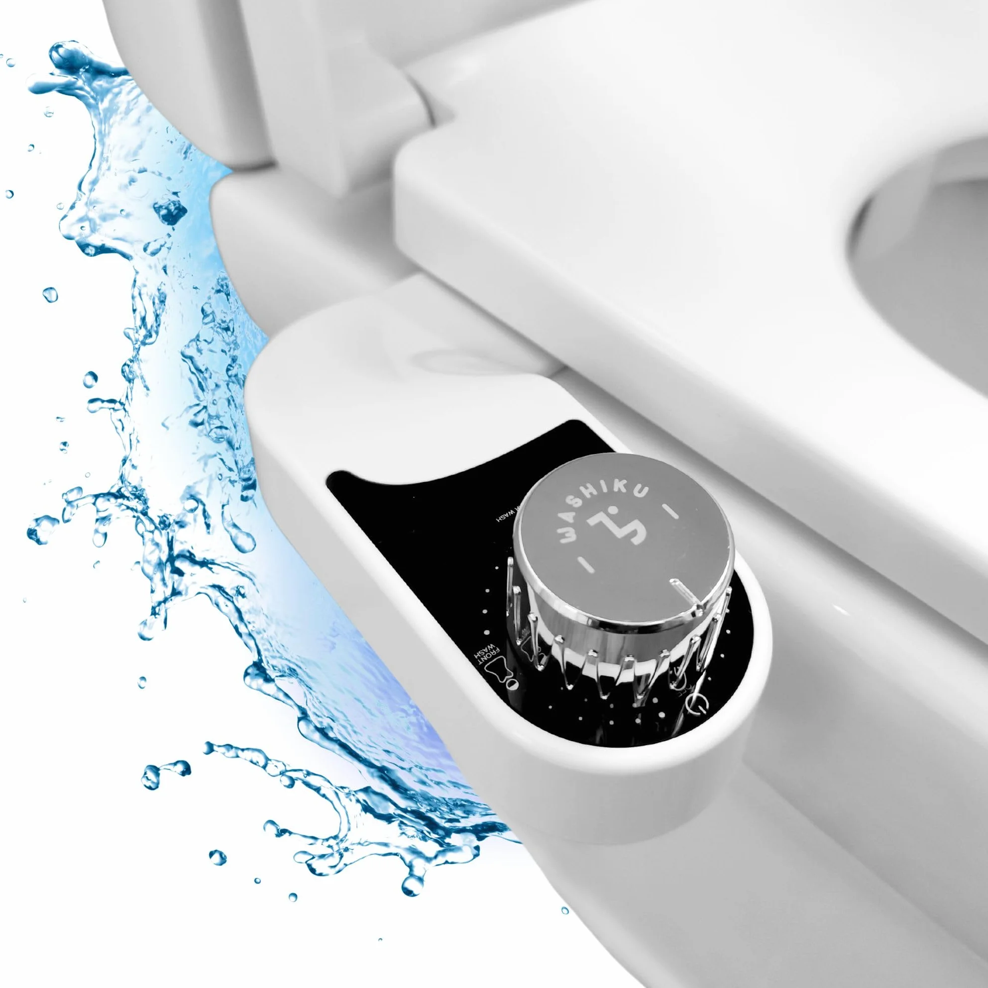Tokyo Bidet para WC – Ducha Higiénica Portátil para Inodoro, Chorro de Agua Estilo Japonés, Asiento Inteligente con Grifo, Accesorio de Bidé para Baños Modernos