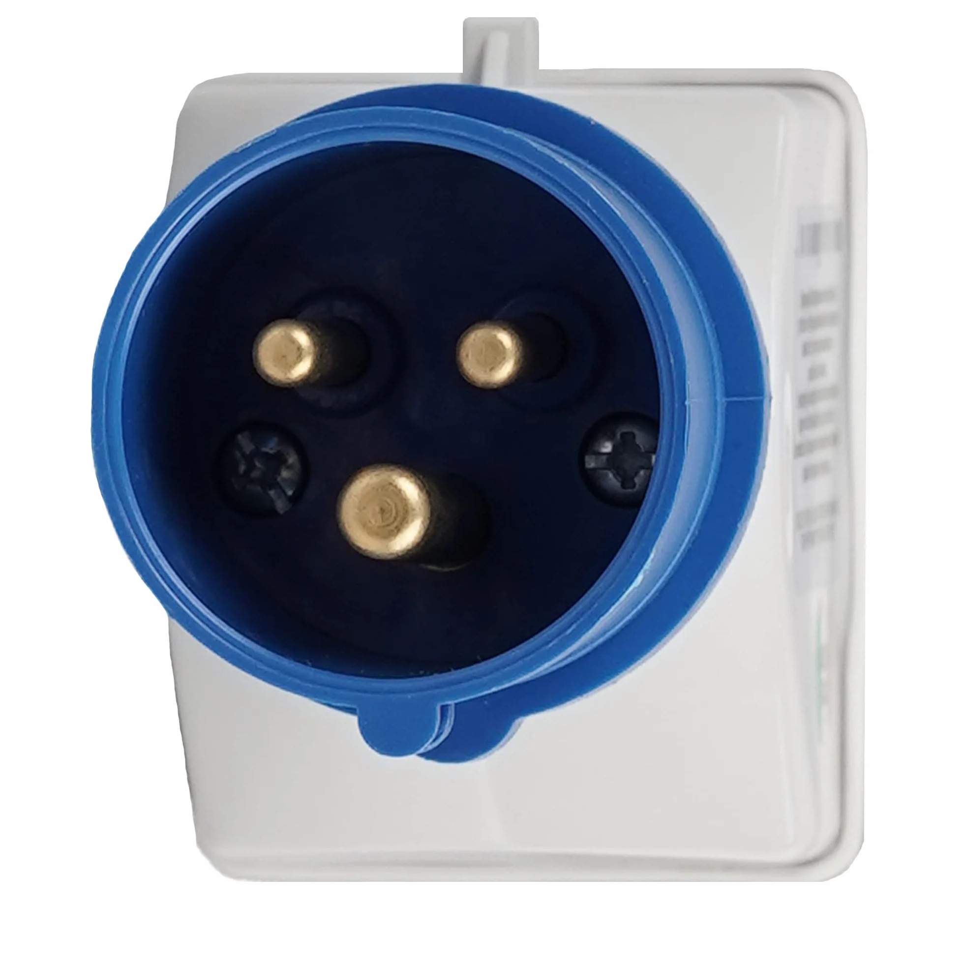 WOLFPACK LINEA PROFESIONAL Adaptador Industrial Cetac Schuko Simple 2p Con Tapa