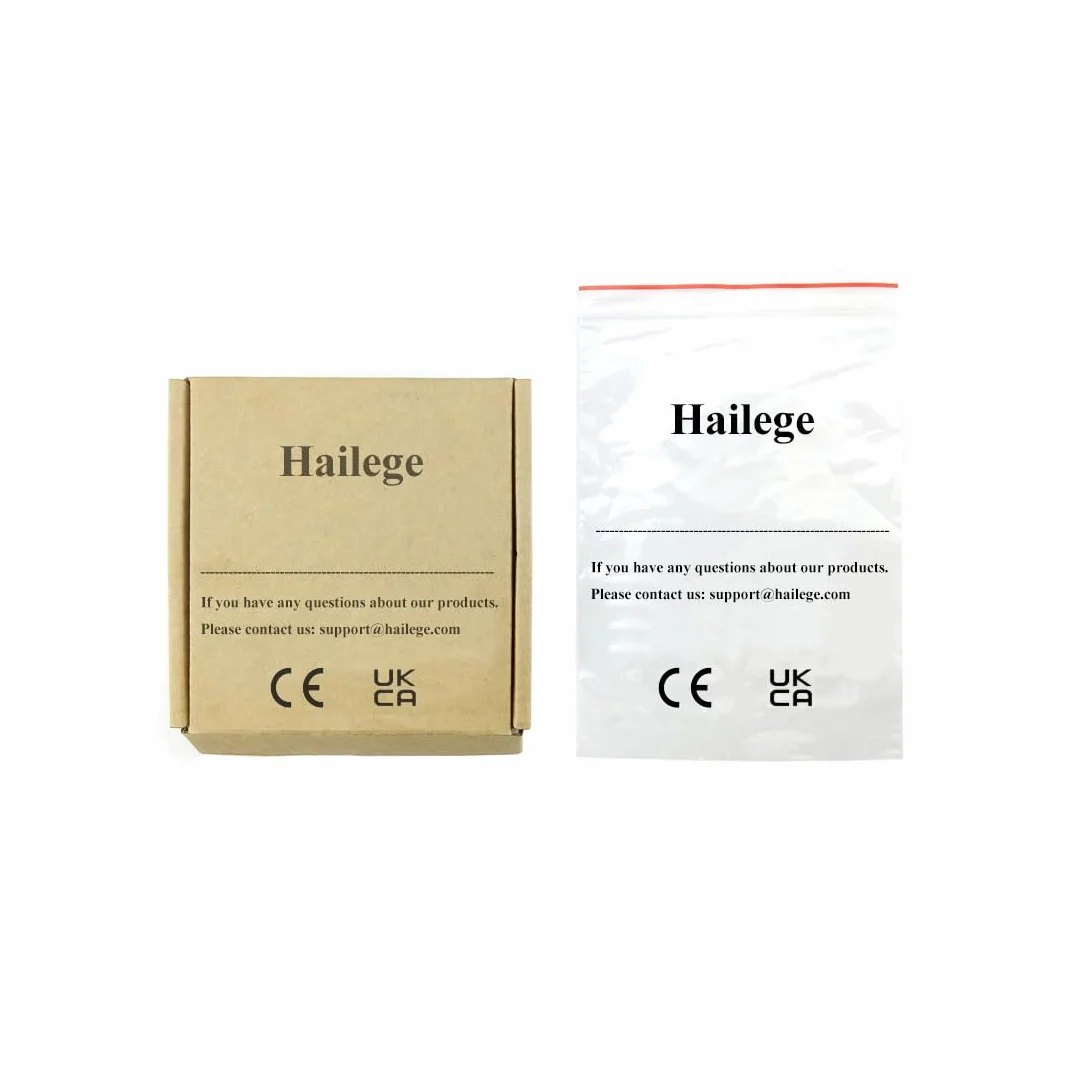 Hailege SCD41 CO2 Sensor de gas de dióxido de carbono Módulo de detección de gas Sensor de monitoreo de temperatura y humedad del aire Comunicación I2C 2.4-5.5V