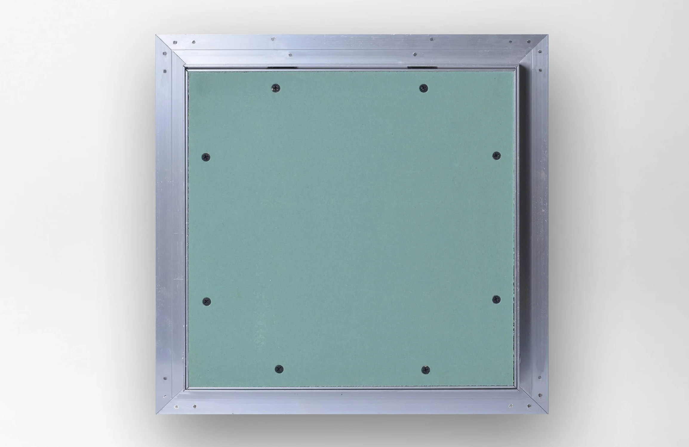 AKIFIX NAMCP04034CPDL - Jarra de inspección de cartón yeso, con marco de aluminio revestido – Doble capa de 25 mm – Tamaño estándar – 50 x 50 cm