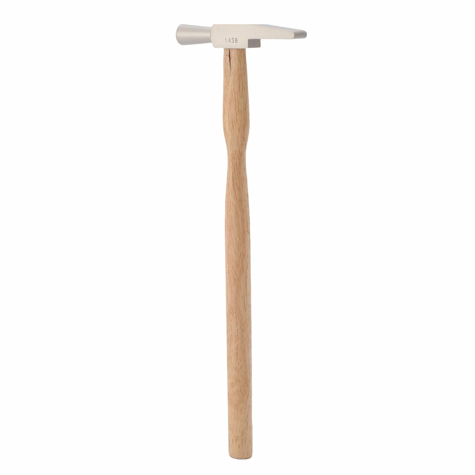 Martillo de Reparación de Relojes con de Madera, Martillo de Relojero Integrado con Remaches, Herramienta de Reparación Delicada para Manualidades, Teléfonos Móviles, Computadoras