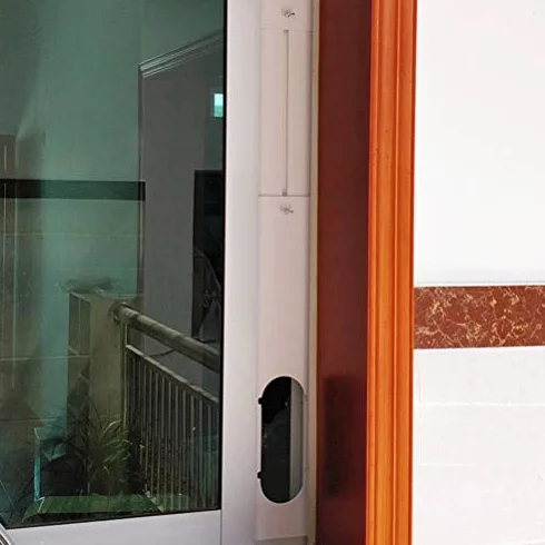 Placa de Sellado Telescópica, Ventana Ajustable para Aire Acondicionado Móvil Universal, Deflector de Férula, Kit de Instalación Rápida, 2 uds, for uso en hogar, oficina, cuarto frío, terraza o balcón
