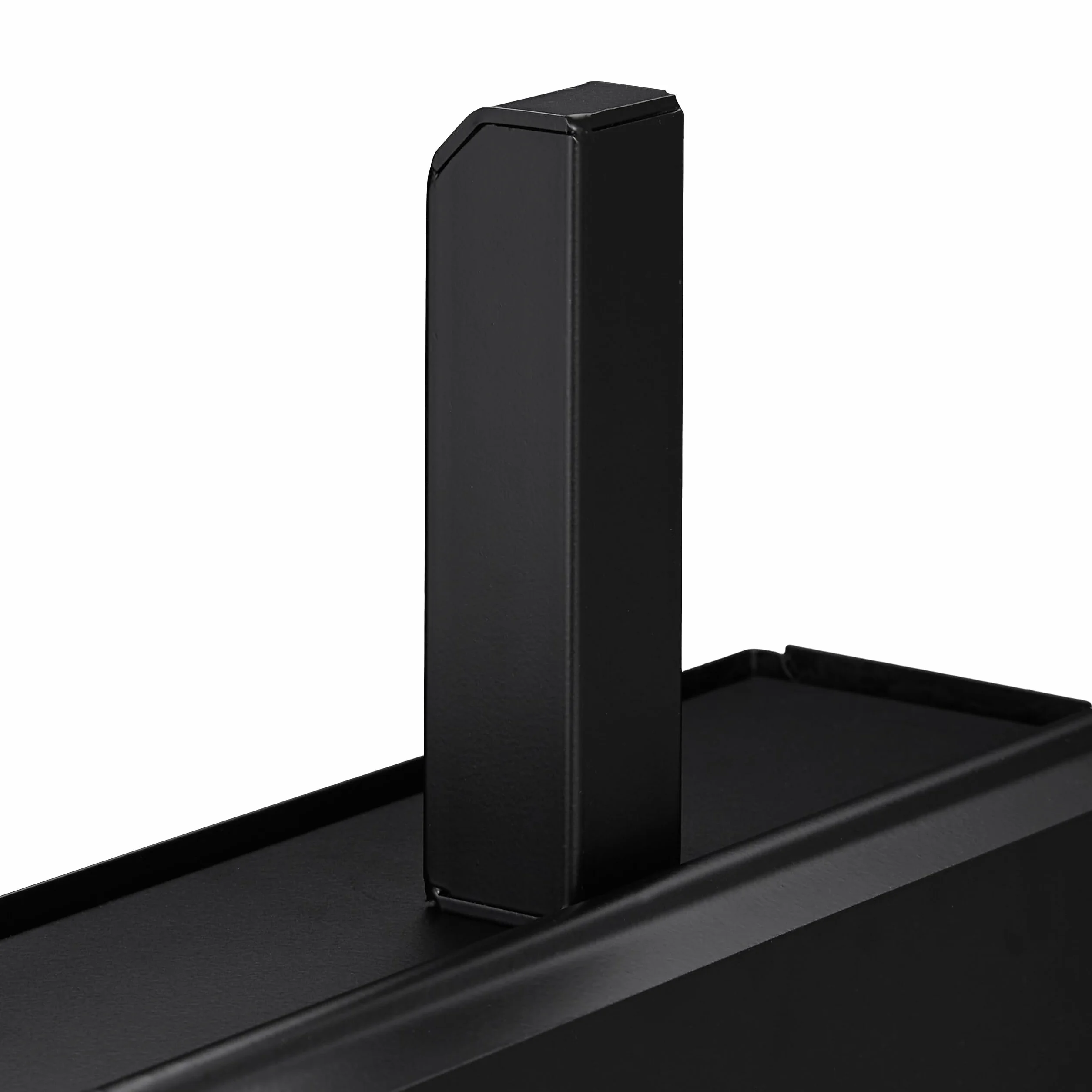 Relaxdays Caja Carbón con Recogedor, Contenedor Cenizas Chimenea, Barbacoa, Estufa, Caja y Pala Tapa para Cenizas, Negro